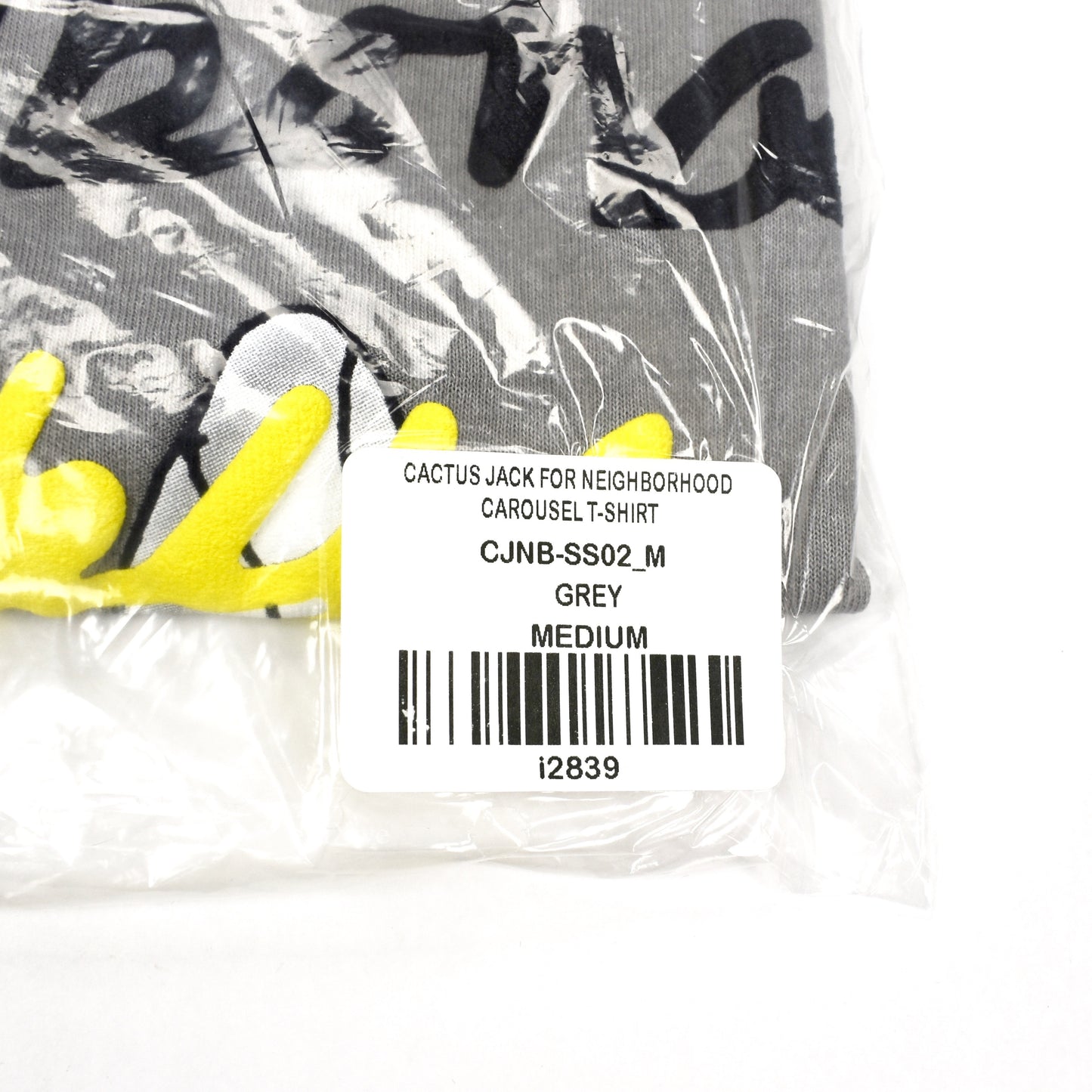Travis Scott x Neighborhood - Carousel Logo Print T-Shirt