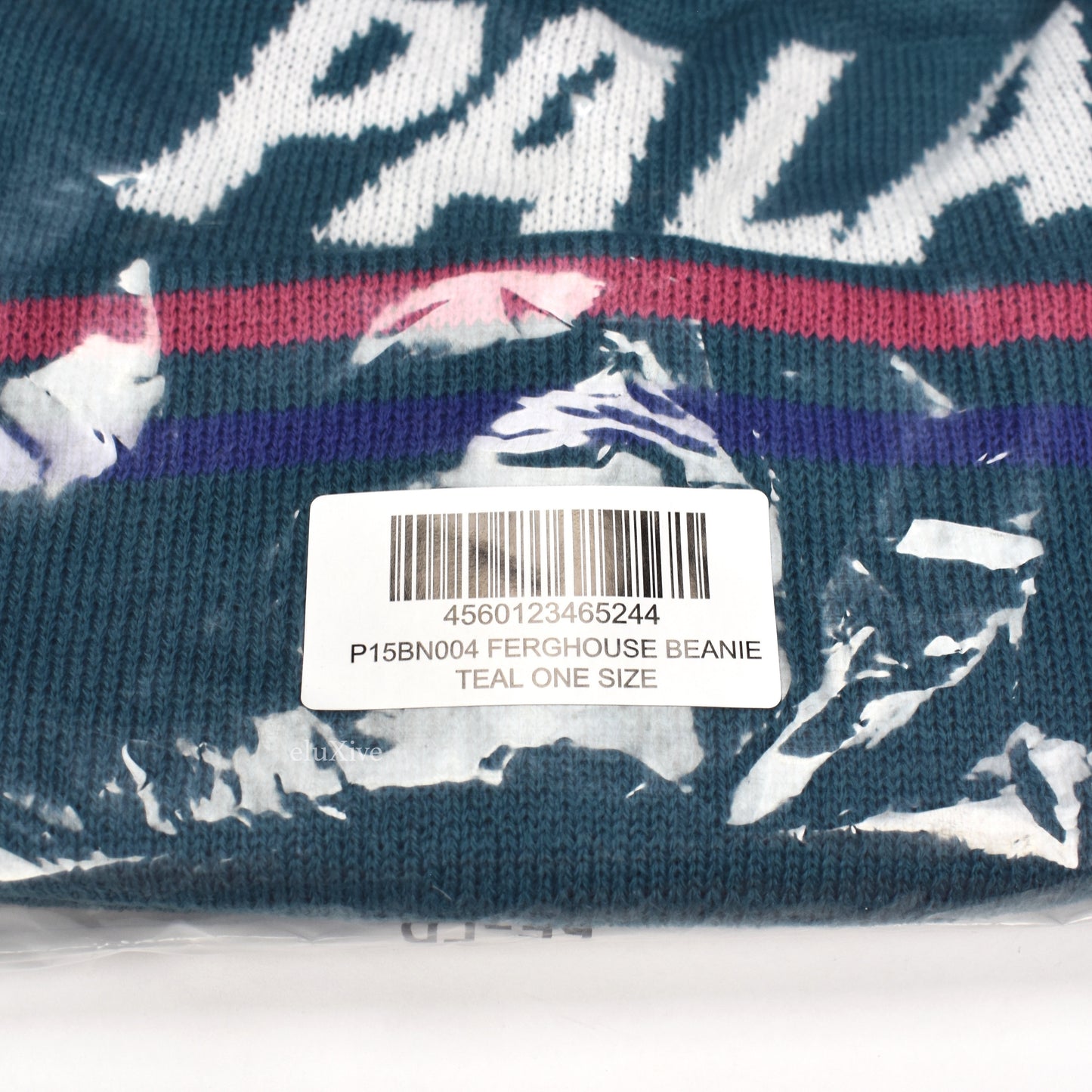 Palace - Ferghouse Logo Knit Beanie (Teal)