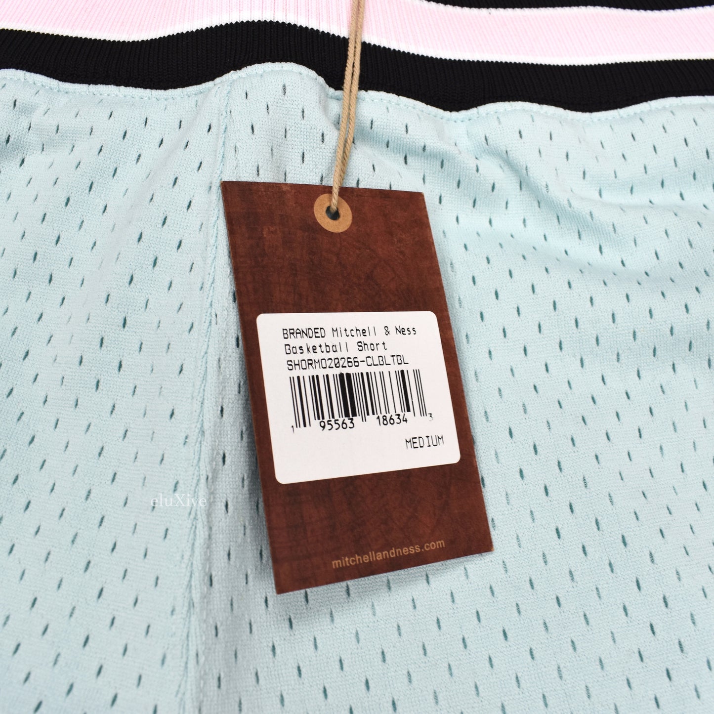 Supreme x Mitchell & Ness - Light Blue Basketball Shorts