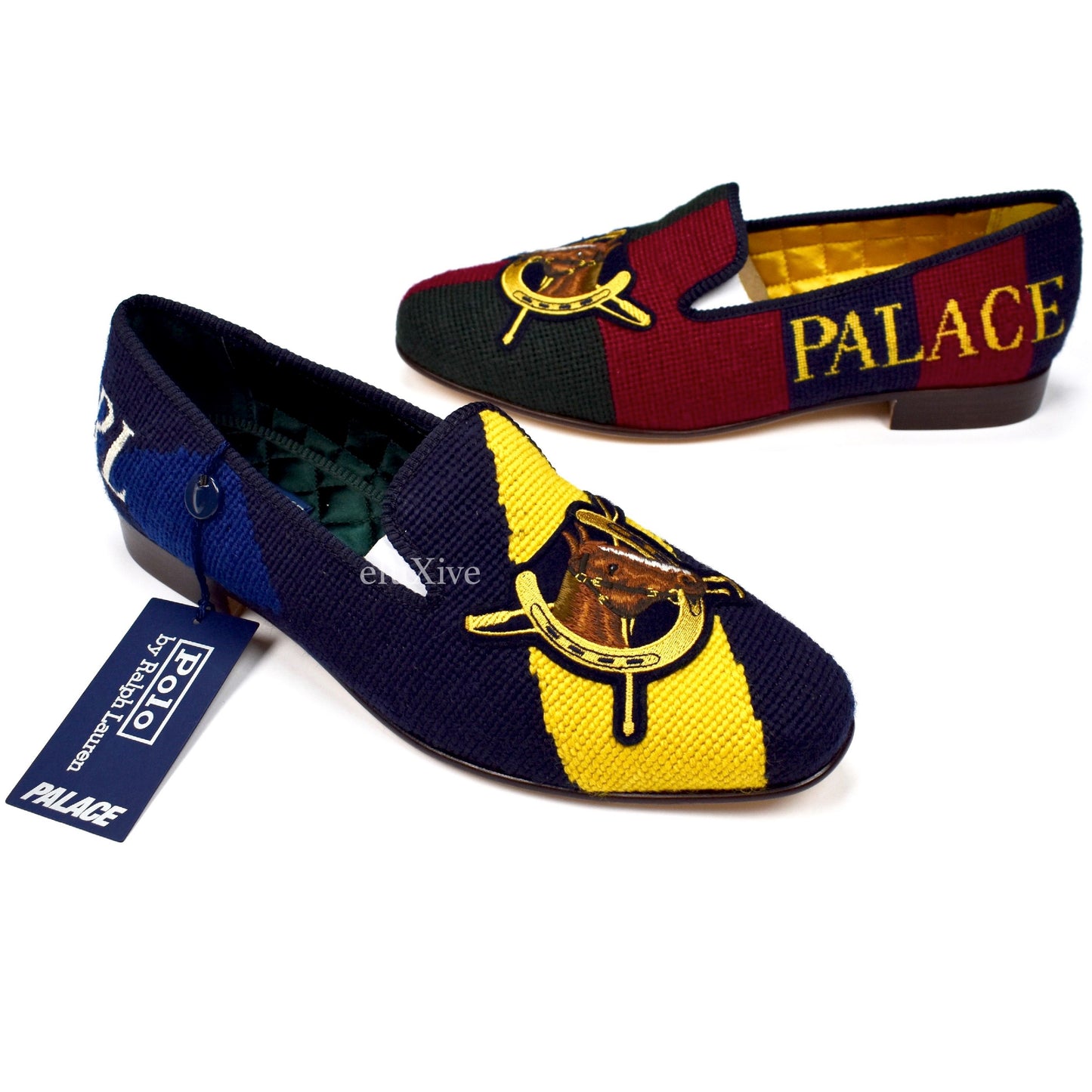 Palace x Ralph Lauren - Multicolor Horse Slippers