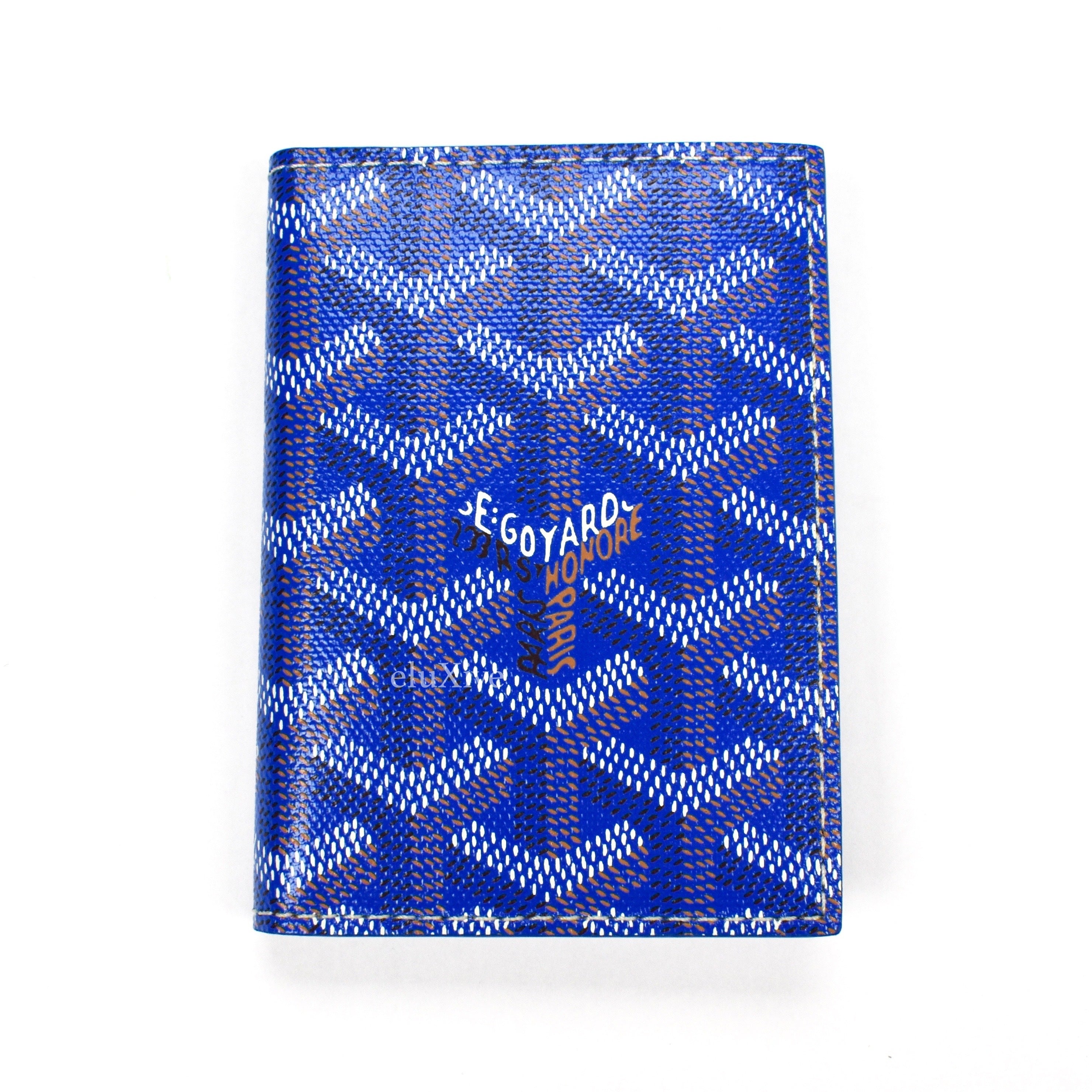 Goyard - Saint Marc Bifold Card Holder (Sky Blue) – eluXive