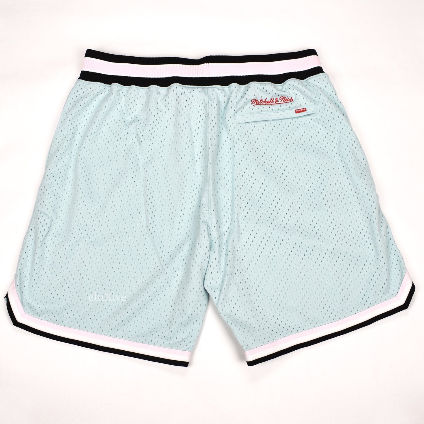 Supreme x Mitchell & Ness - Light Blue Basketball Shorts