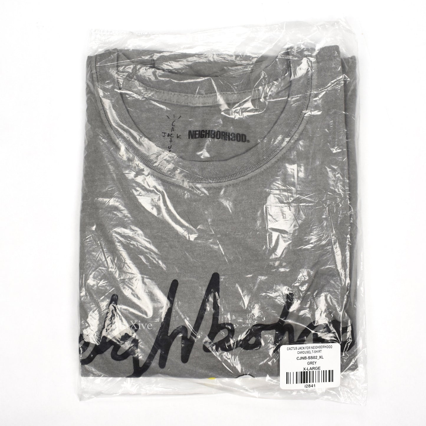 Travis Scott x Neighborhood - Carousel Logo Print T-Shirt