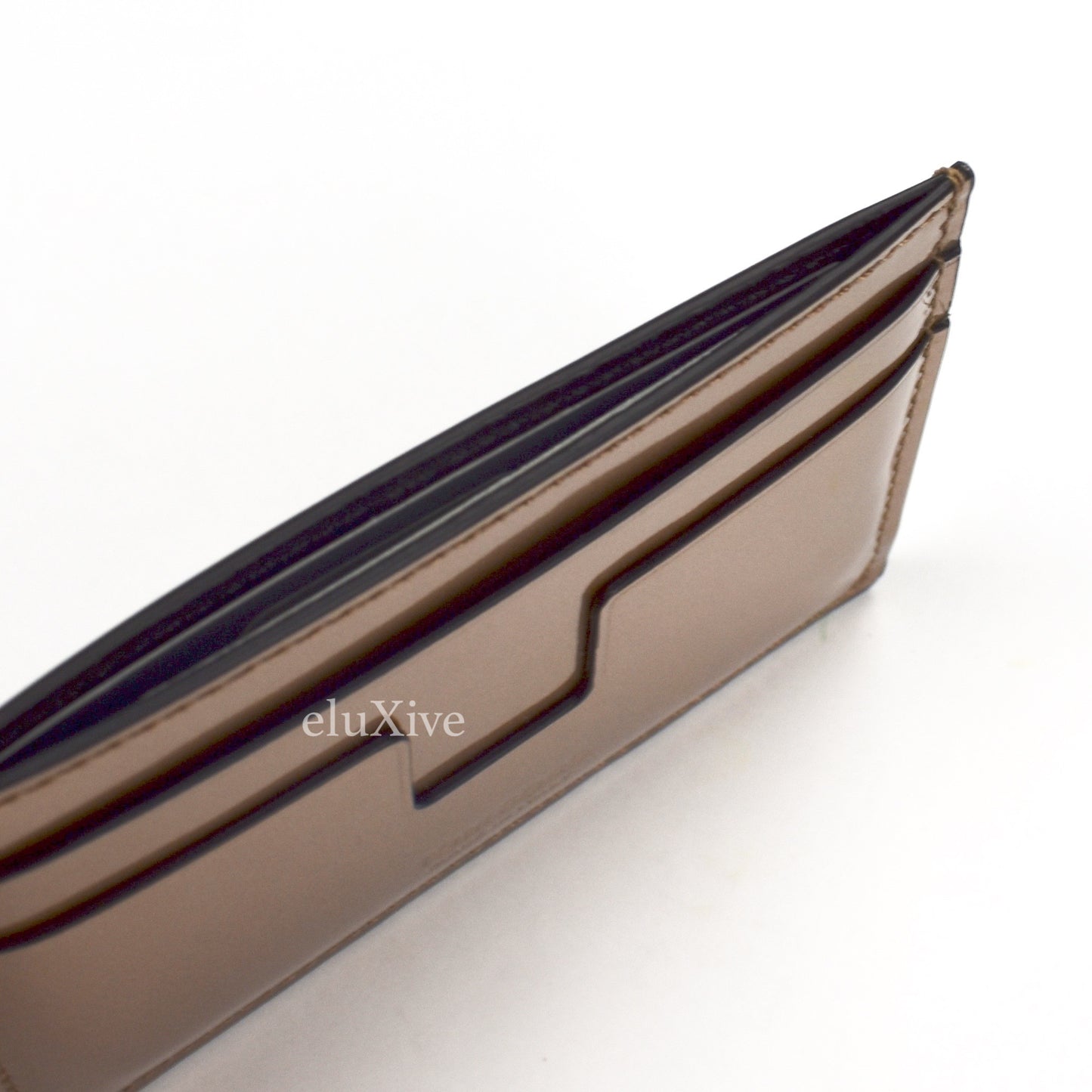Tom Ford - Metallic Bronze Leather Card Holder