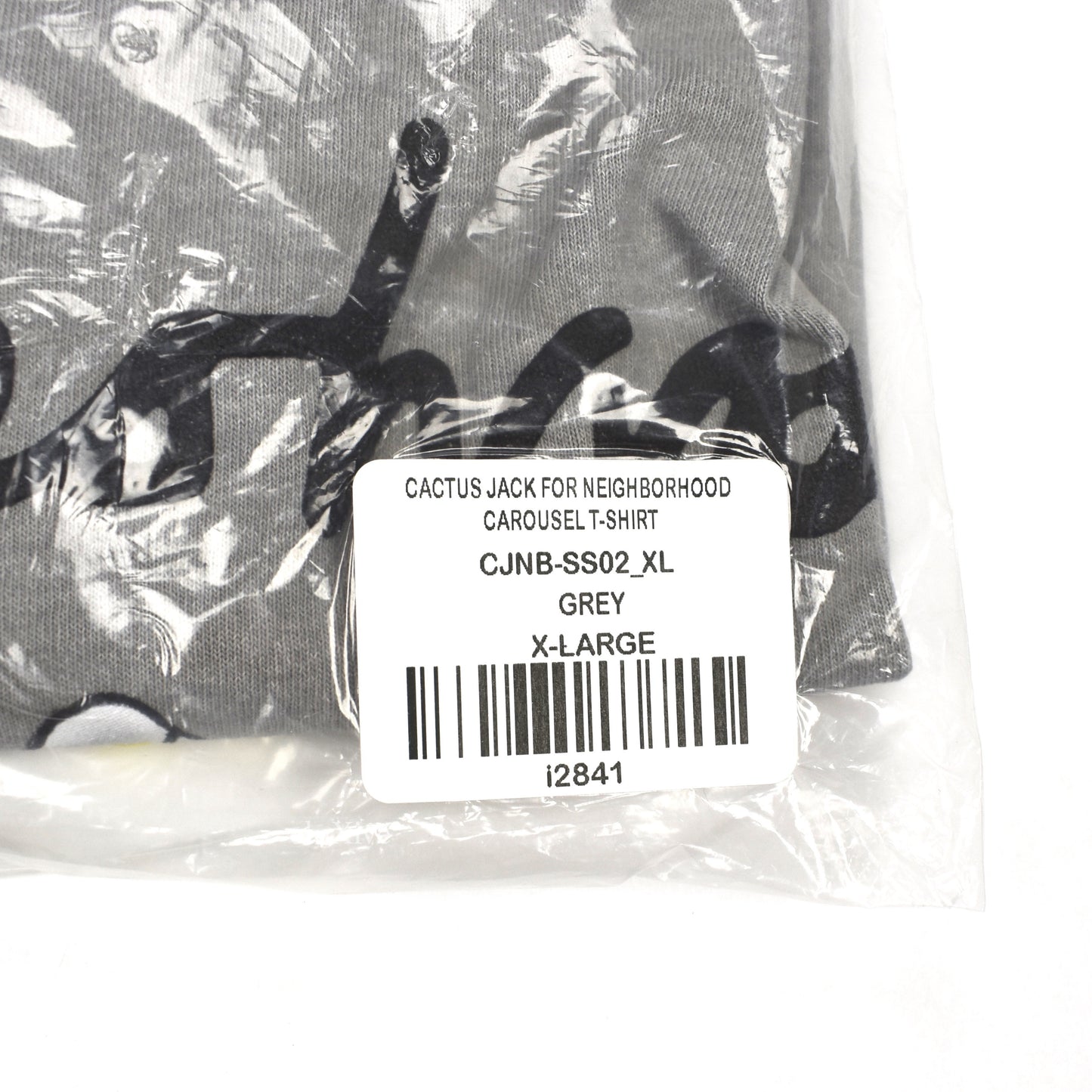 Travis Scott x Neighborhood - Carousel Logo Print T-Shirt