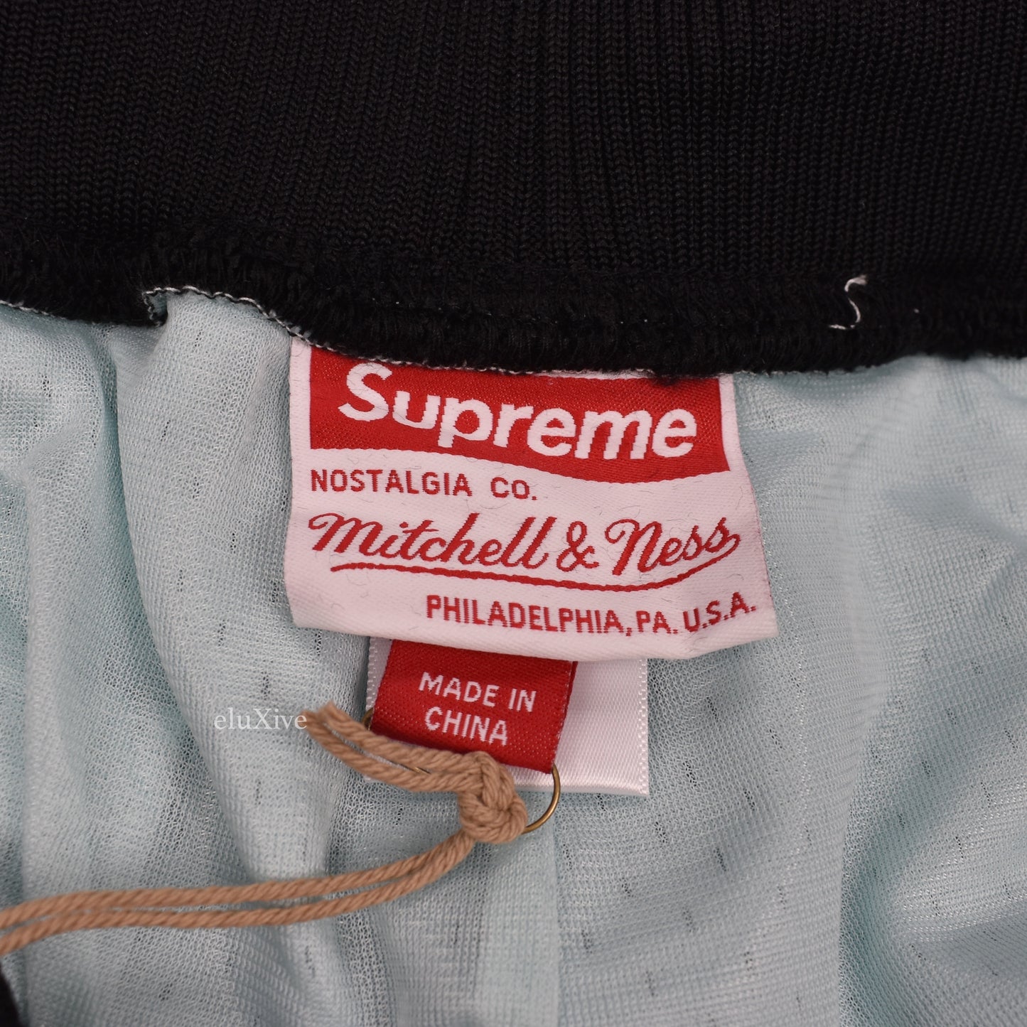 Supreme x Mitchell & Ness - Light Blue Basketball Shorts