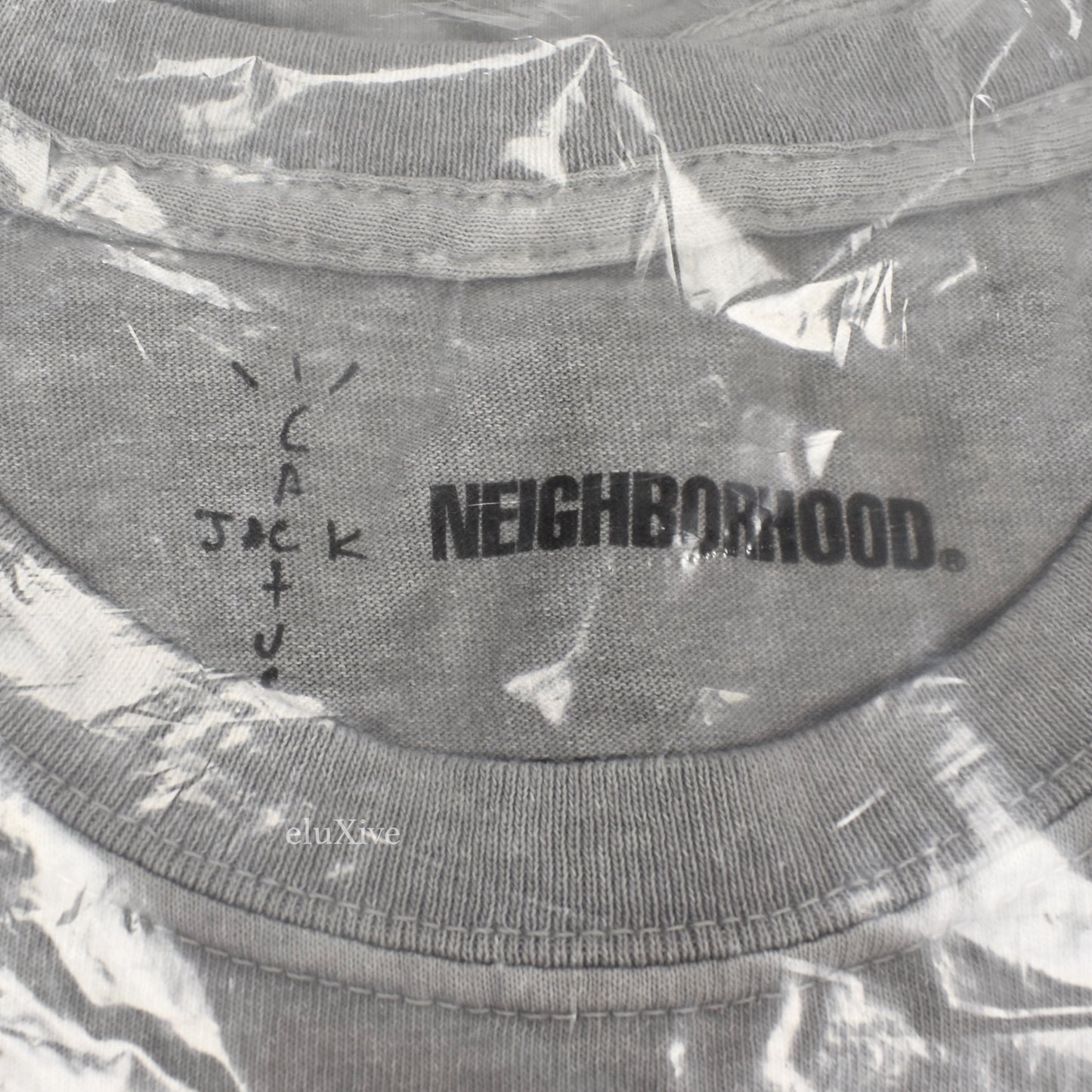 Travis Scott x Neighborhood - Carousel Logo Print T-Shirt