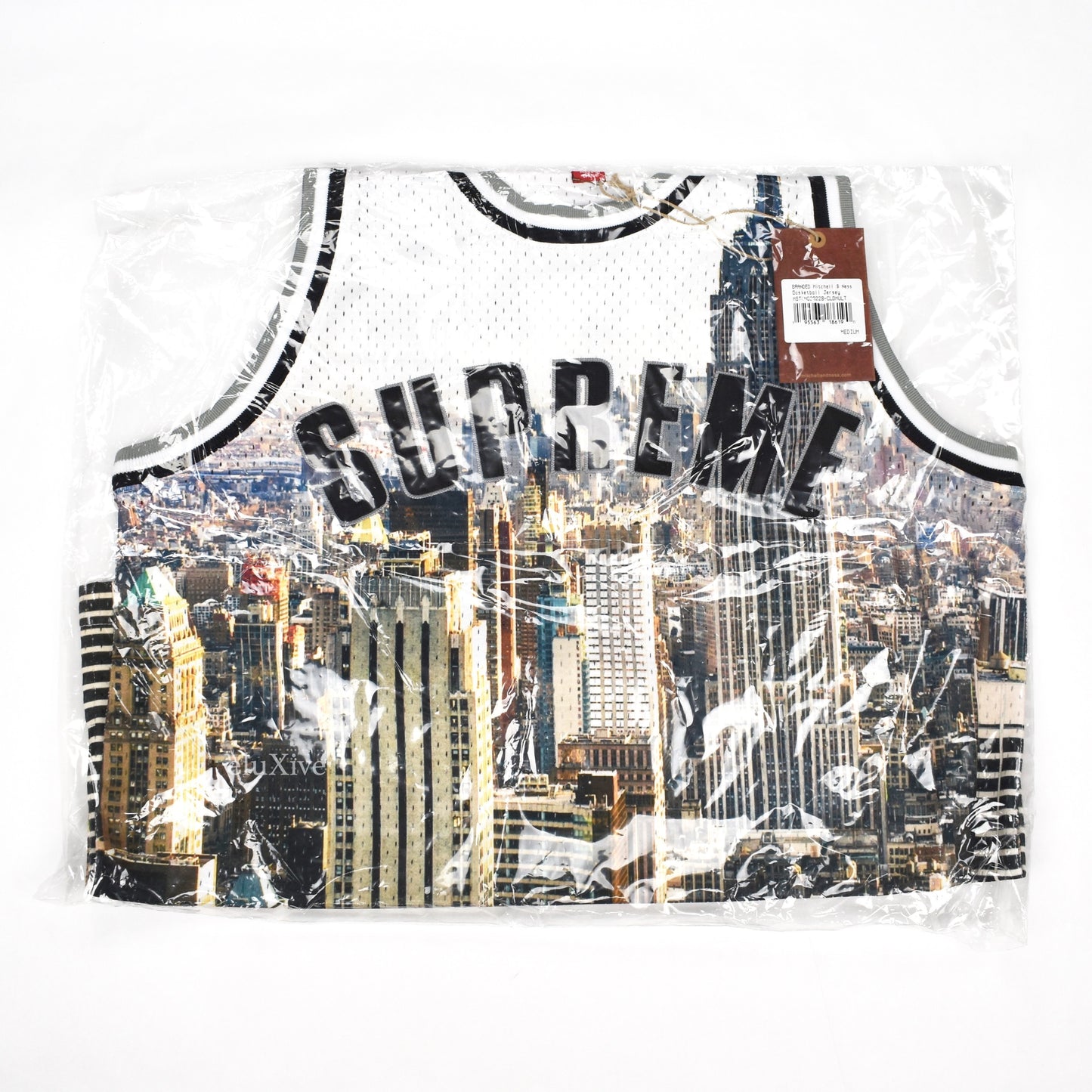 Supreme x Mitchell & Ness - Skyline Print Basketball Jersey