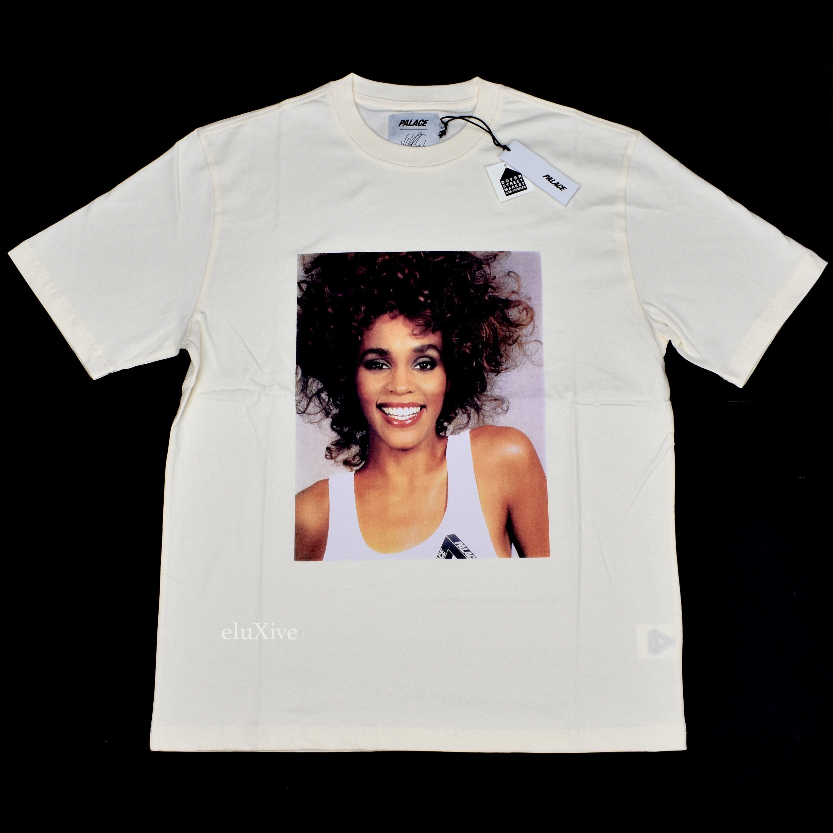 Palace - Whitney Houston Photo T-Shirt (Cream) – eluXive