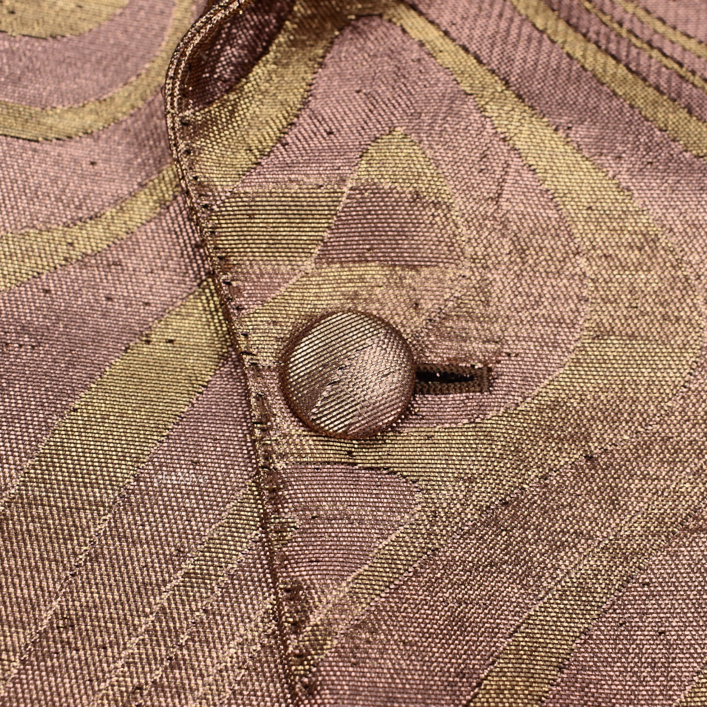 Tom Ford - Gold Swirl Woven Blazer