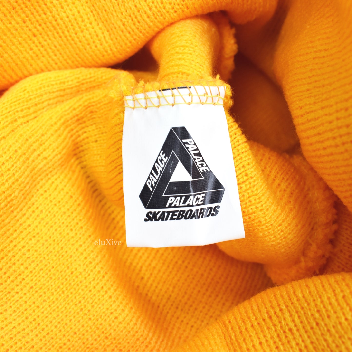 Palace - Ferghouse Logo Knit Beanie (Yellow)
