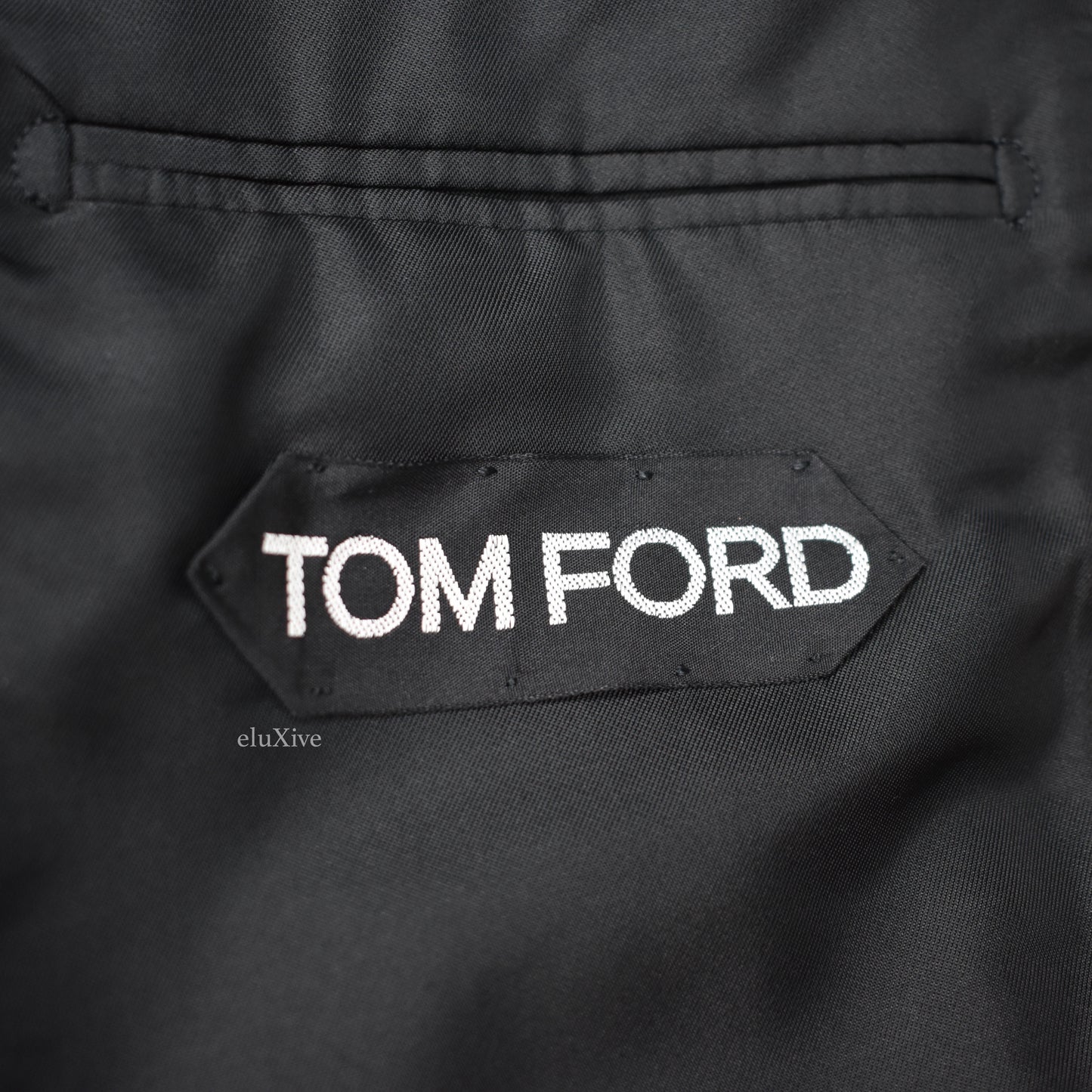Tom Ford - Gold Swirl Woven Blazer