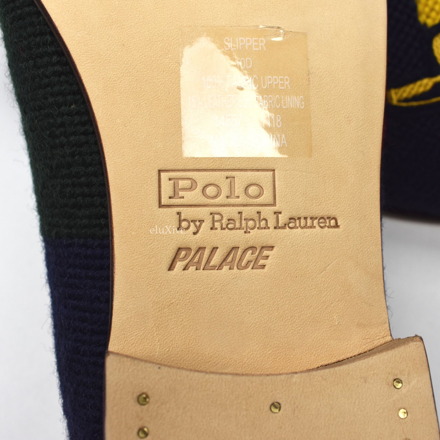 Palace x Ralph Lauren - Multicolor Horse Slippers