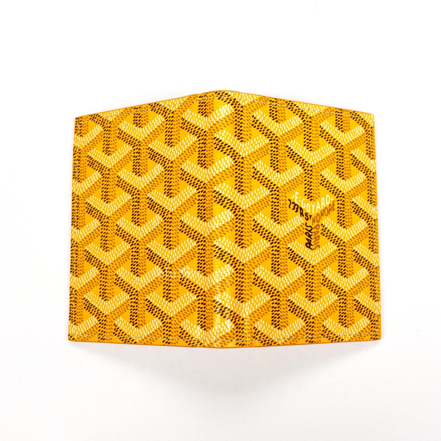 Goyard - Saint Marc Bifold Card Holder (Yellow)