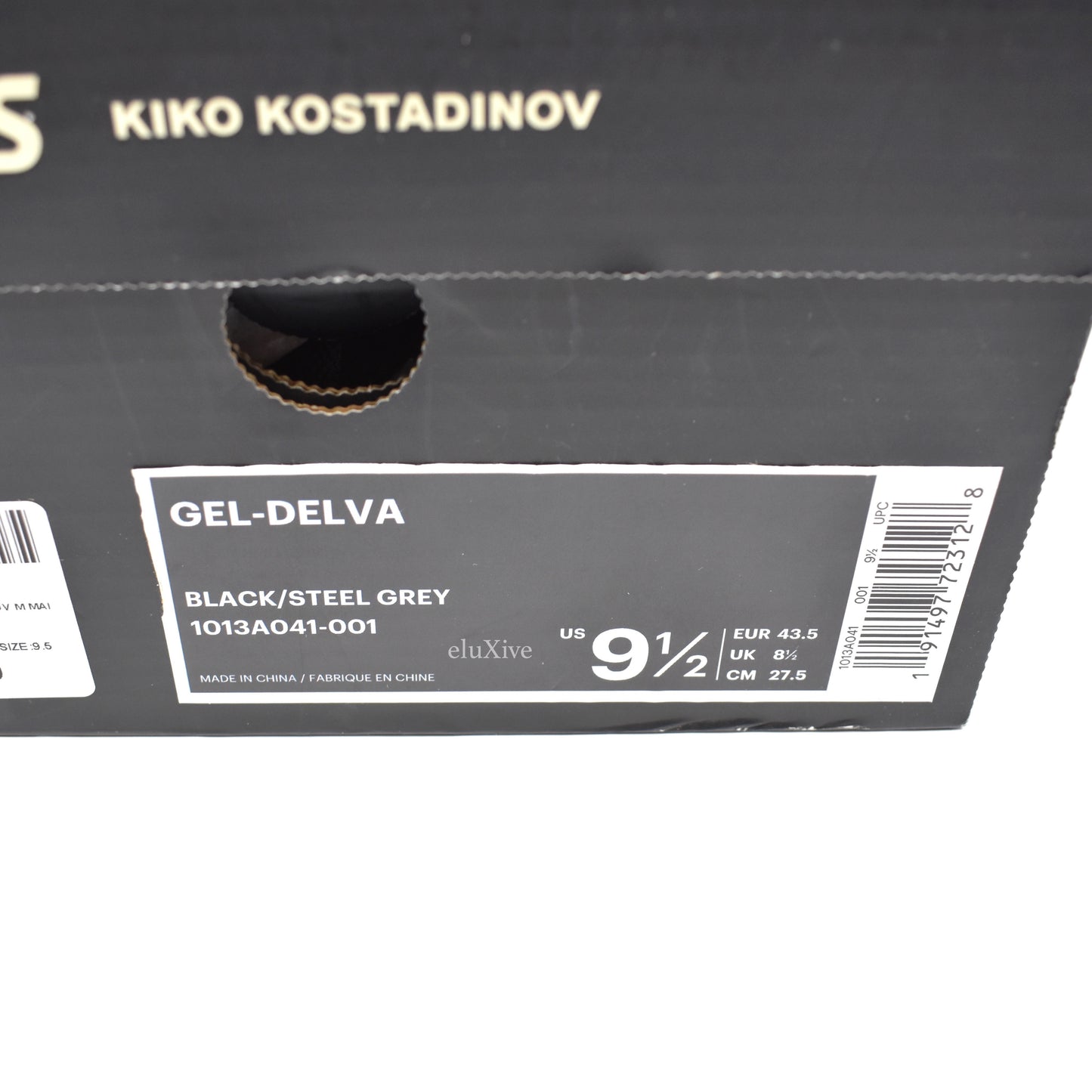 Asics x Kiko Kostadinov - Gel-Delva Sneakers (Black)
