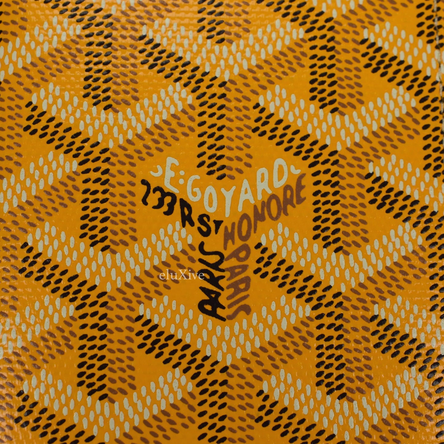 Goyard - Saint Marc Bifold Card Holder (Yellow)