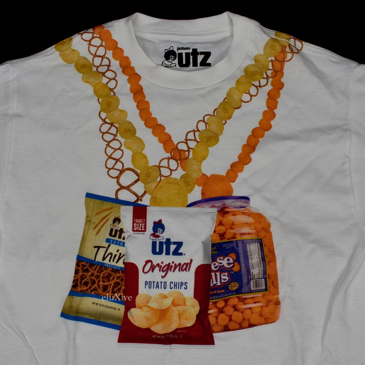 Imran Potato x Utz - Snack Chain T-Shirt (White)