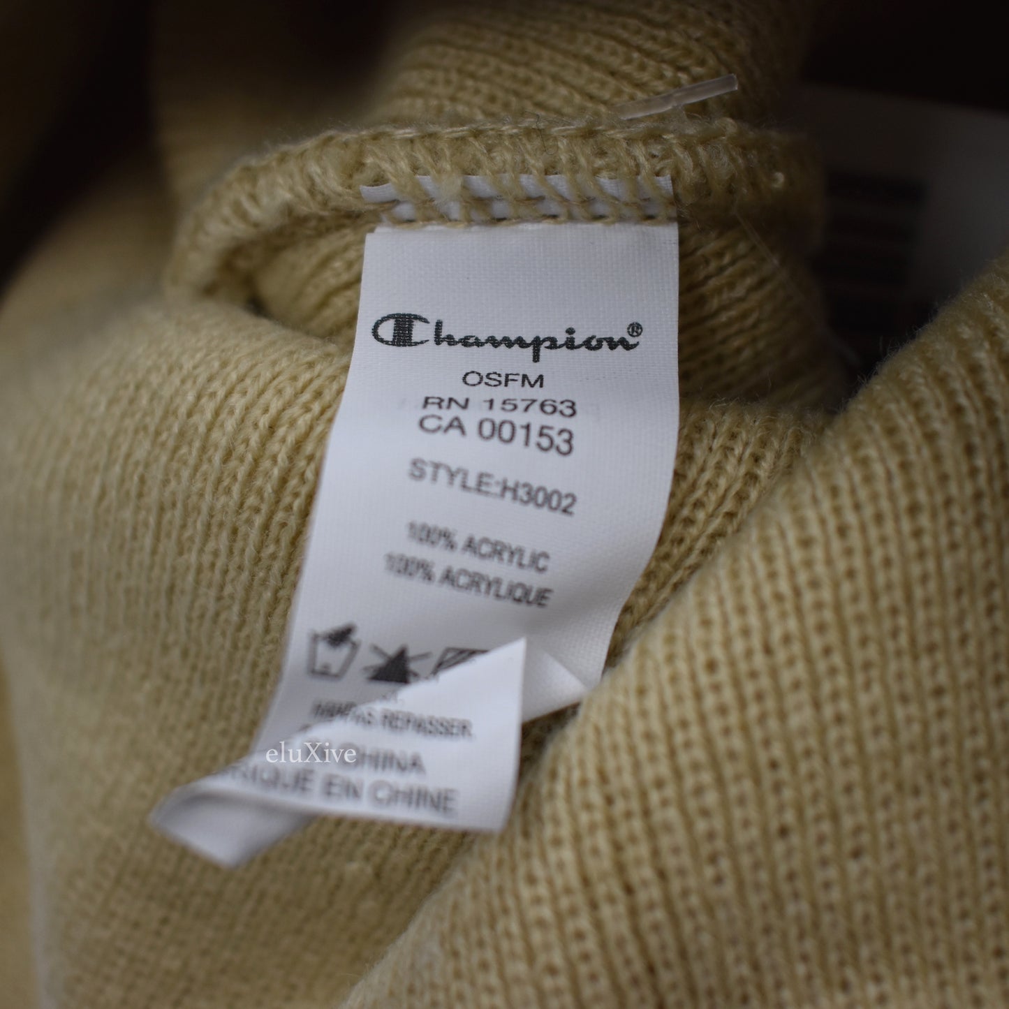 Supreme x Champion Metallic Logo Beanie (Tan)