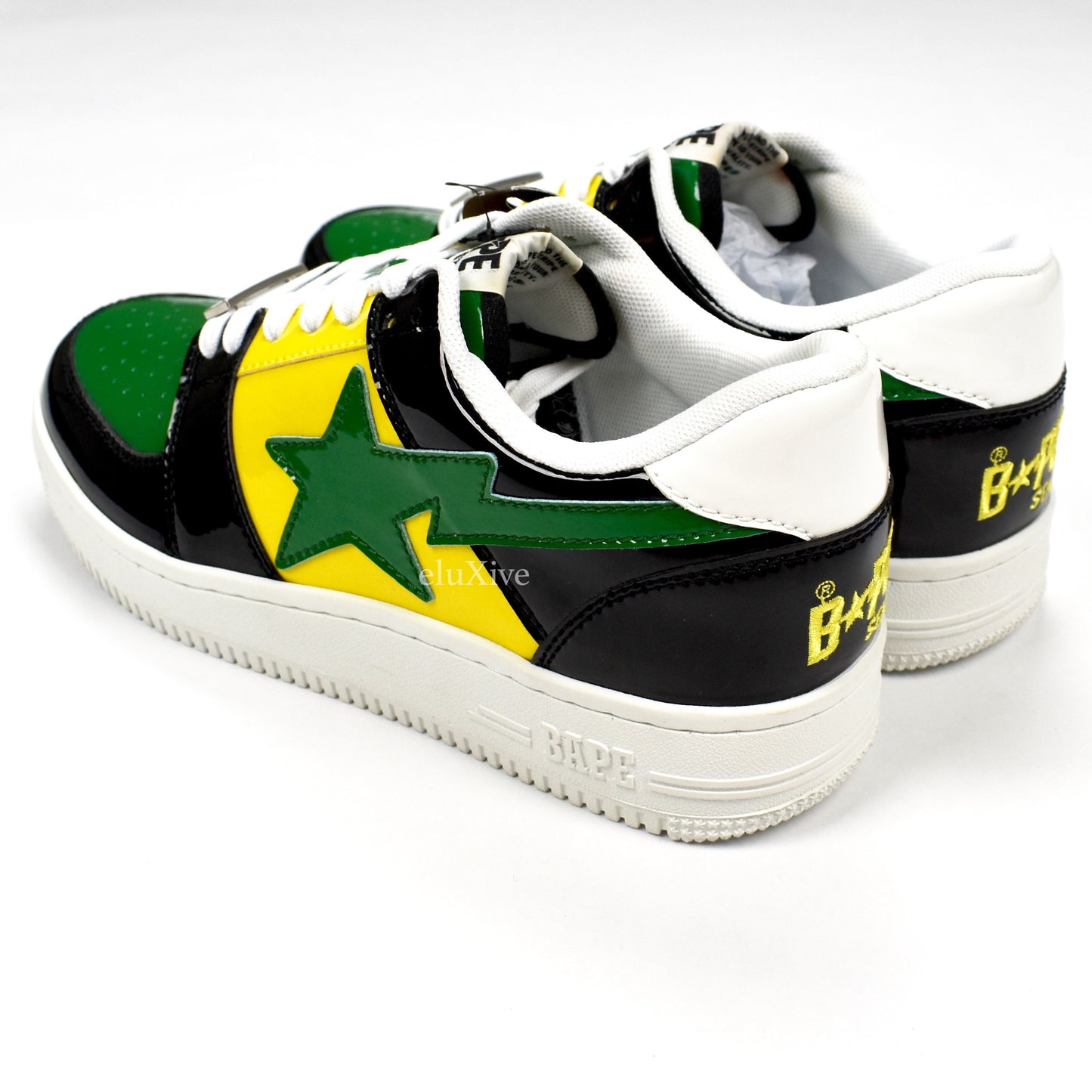 Bape - Bapesta 'Jamaica' (Black/Green/Yellow)