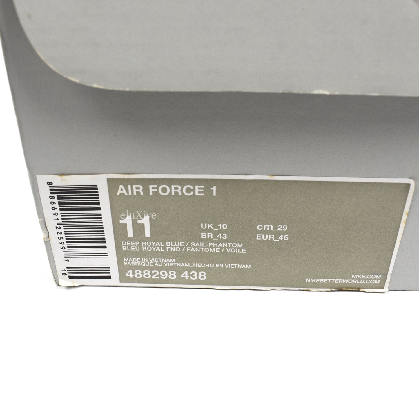 Nike - Air Force 1 'Basketball Pack' (Royal/Sail/Phantom)