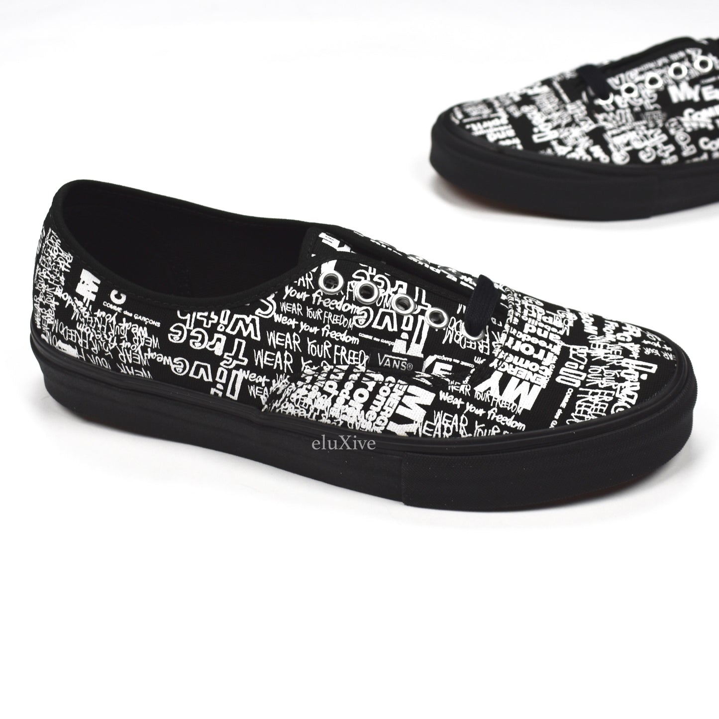 Comme des Garcons x Vans - Authentic LX CDG 'Message'