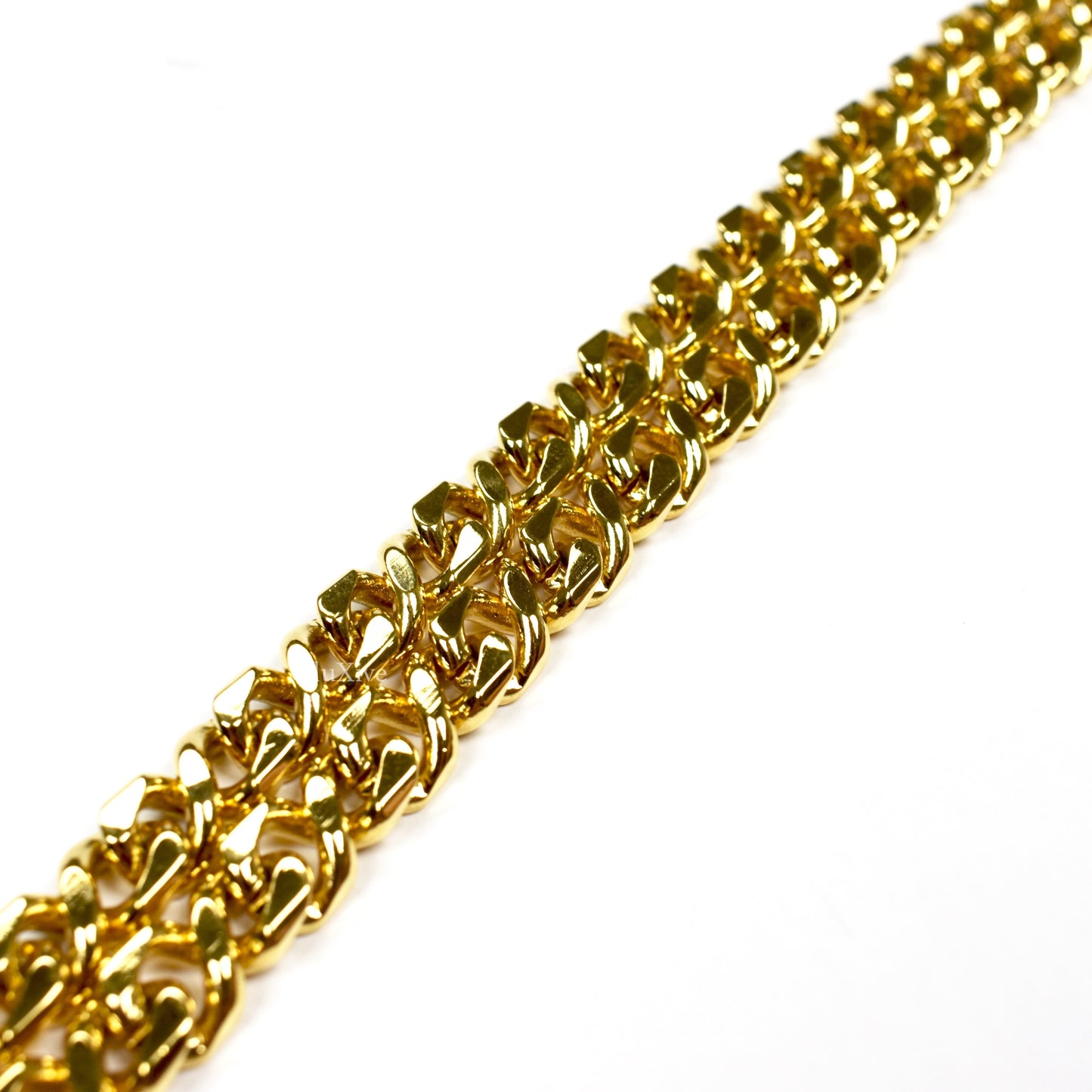 Givenchy - 24.5" Gold Curb Link Chain Necklace