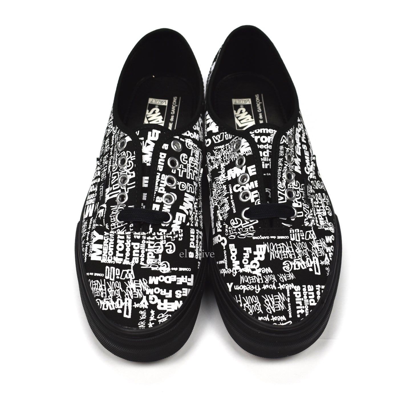 Comme des Garcons x Vans - Authentic LX CDG 'Message'