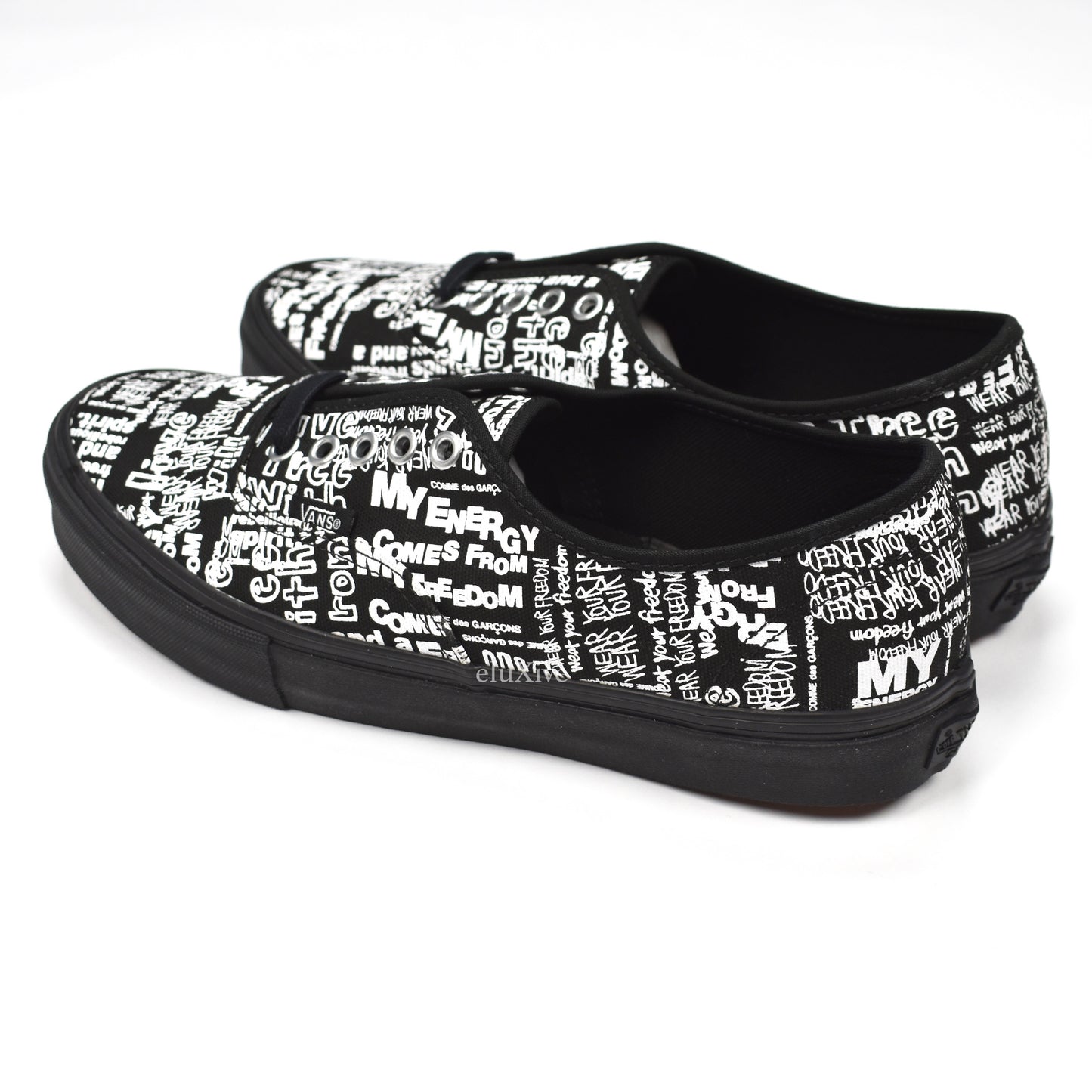 Comme des Garcons x Vans - Authentic LX CDG 'Message'