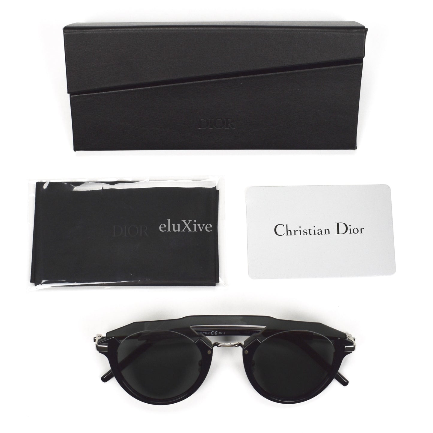 Dior - Black Futuristic Sunglasses