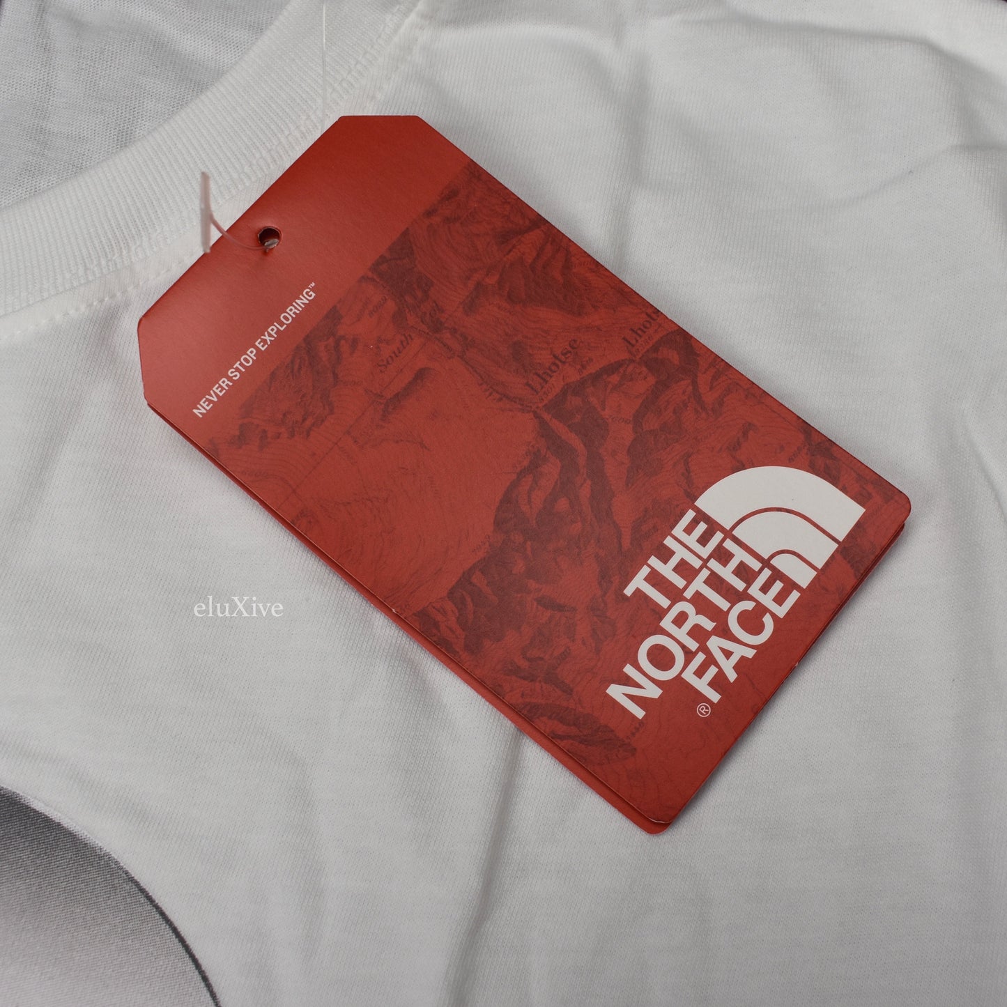 Supreme x The North Face - Metallic Box Logo T-Shirt (White)