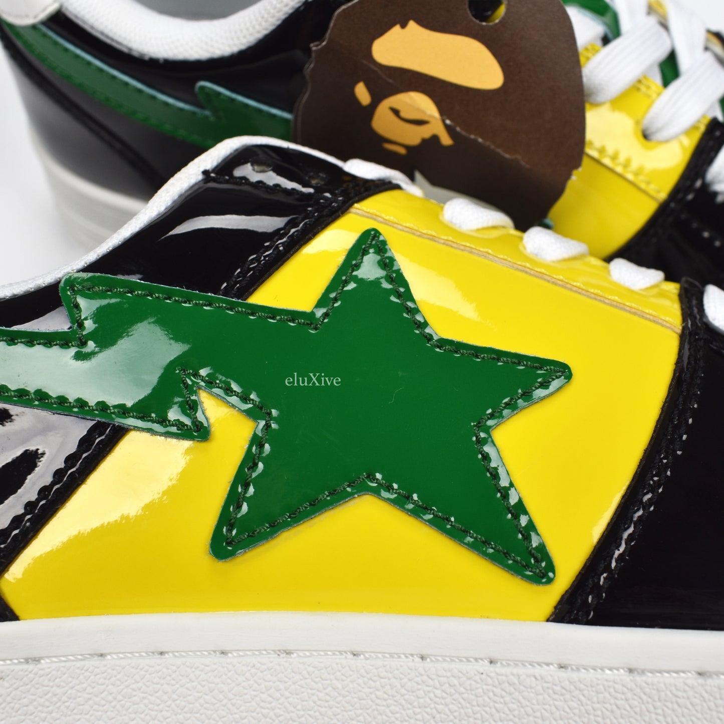 Bape - Bapesta 'Jamaica' (Black/Green/Yellow)