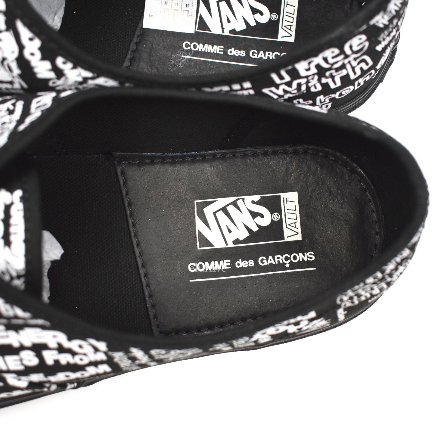 Comme des Garcons x Vans - Authentic LX CDG 'Message'