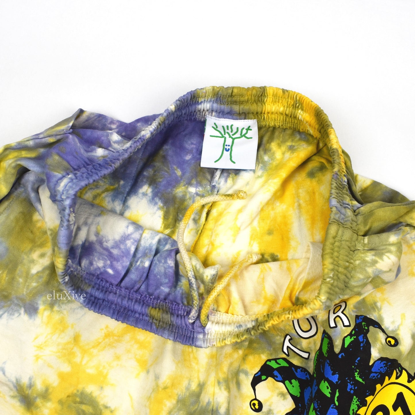 Online Ceramics - Show Us The Light Tie-Dye Shorts