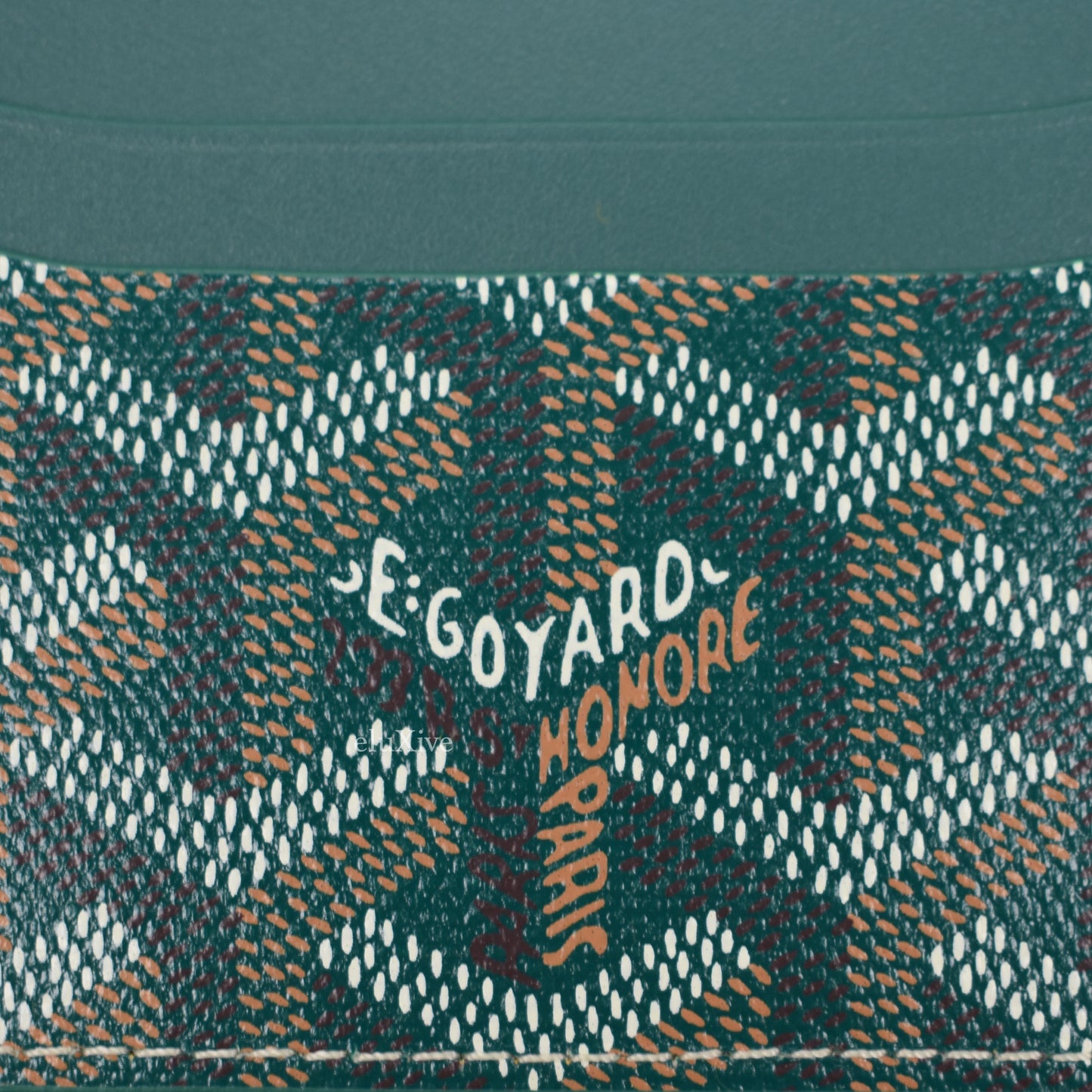 Goyard - Saint Sulpice Card Holder (Green)