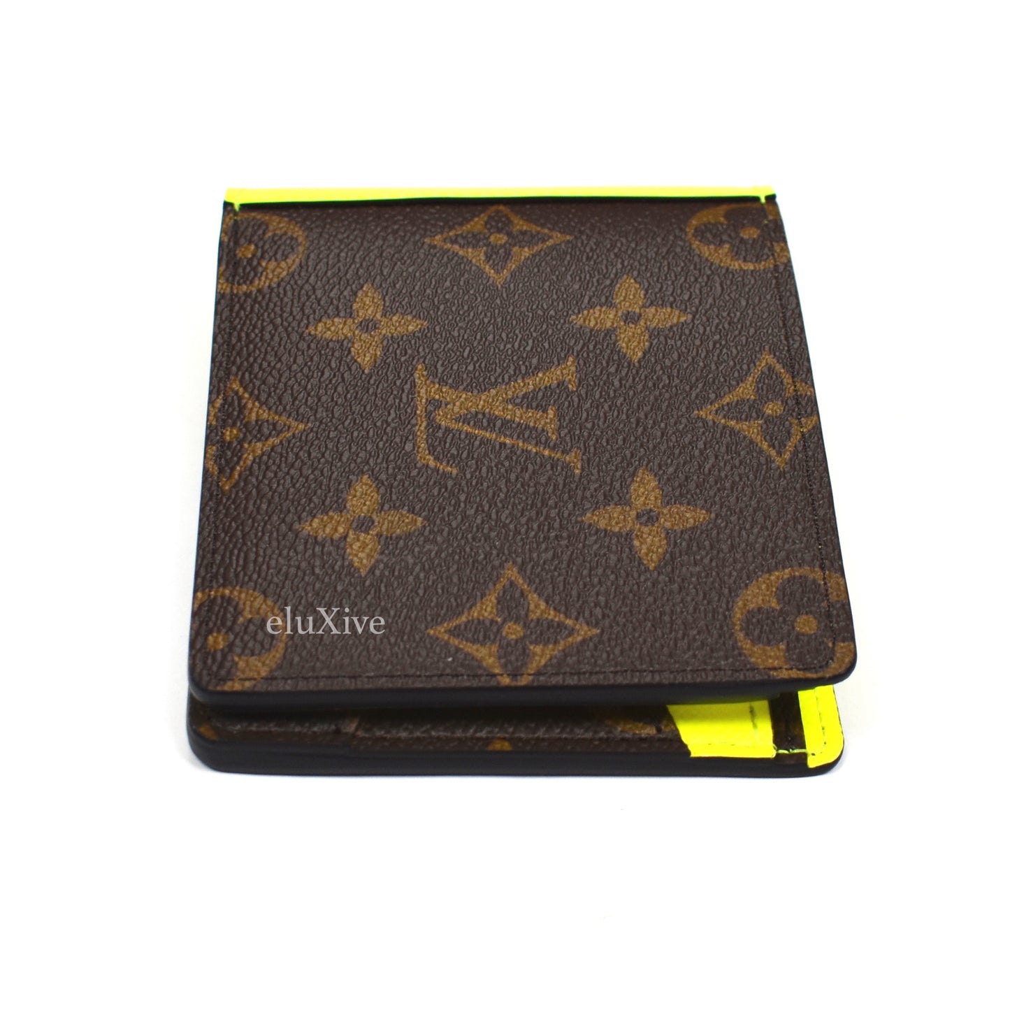 Louis Vuitton - Brown Monogram Macassar Multiple Wallet (Fluo)