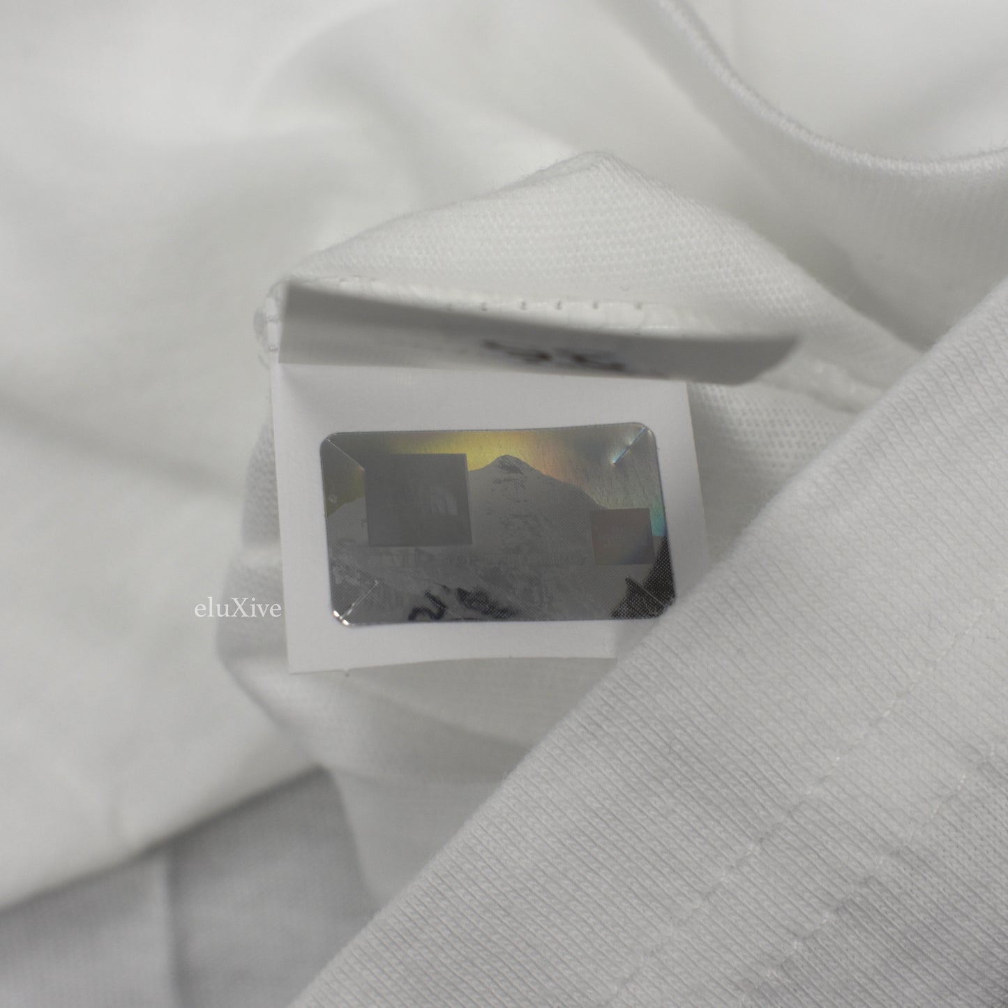 Supreme x The North Face - Metallic Box Logo T-Shirt (White)