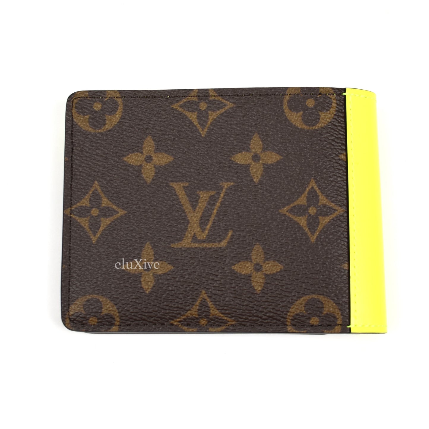 Louis Vuitton - Brown Monogram Macassar Multiple Wallet (Fluo)