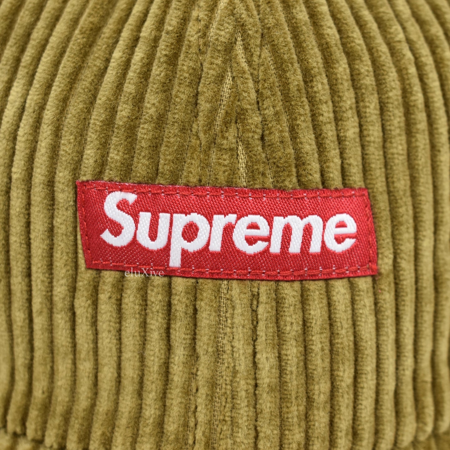 Supreme - Small Box Logo Corduroy Hat (Brown)