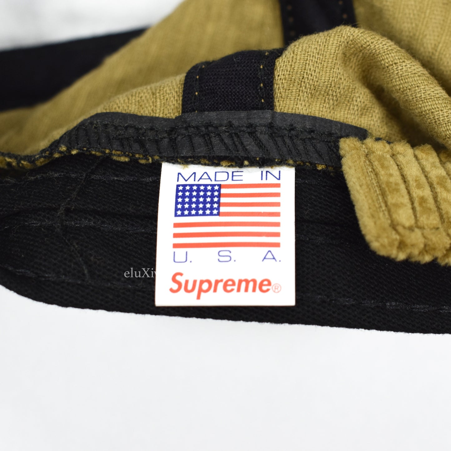 Supreme - Small Box Logo Corduroy Hat (Brown)