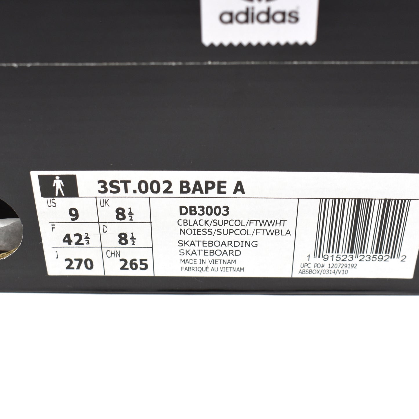 Adidas x Bape - 3ST.002 Snowboarding Sneakers