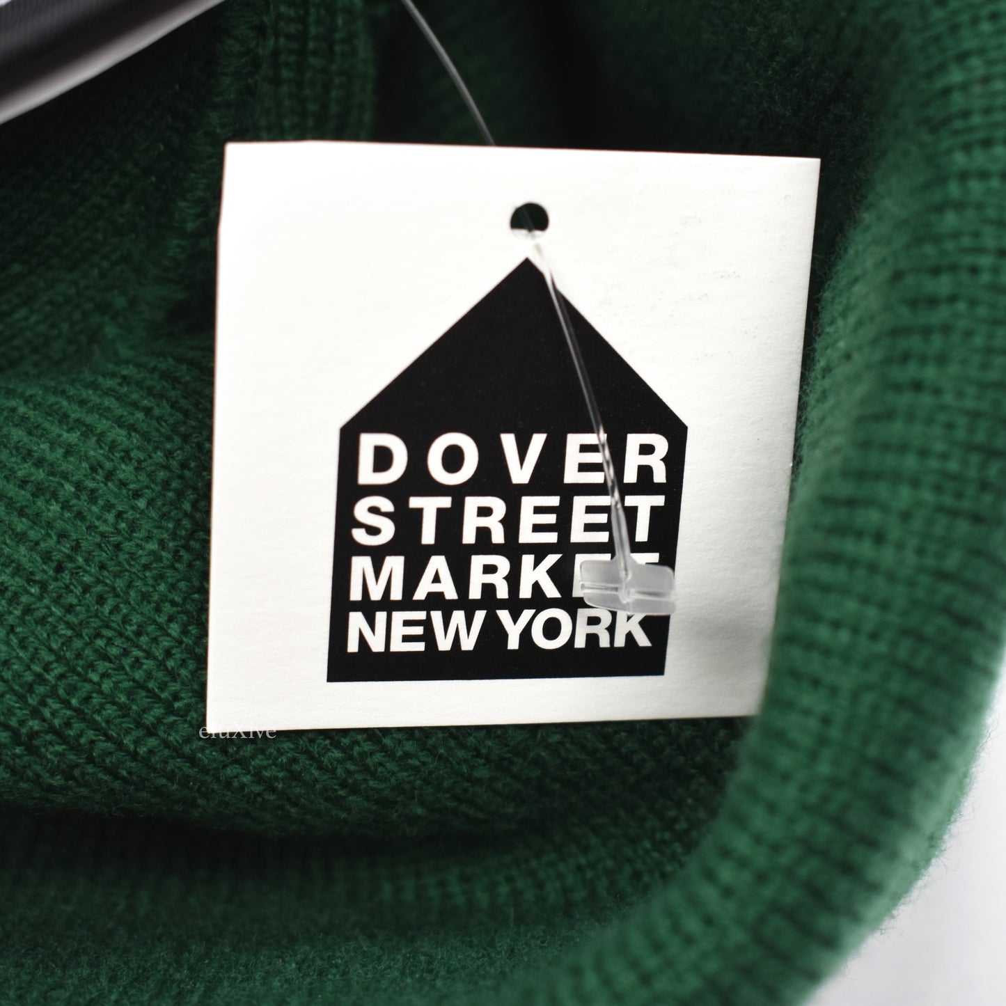 Supreme x New Era - Dark Green Box Logo Beanie