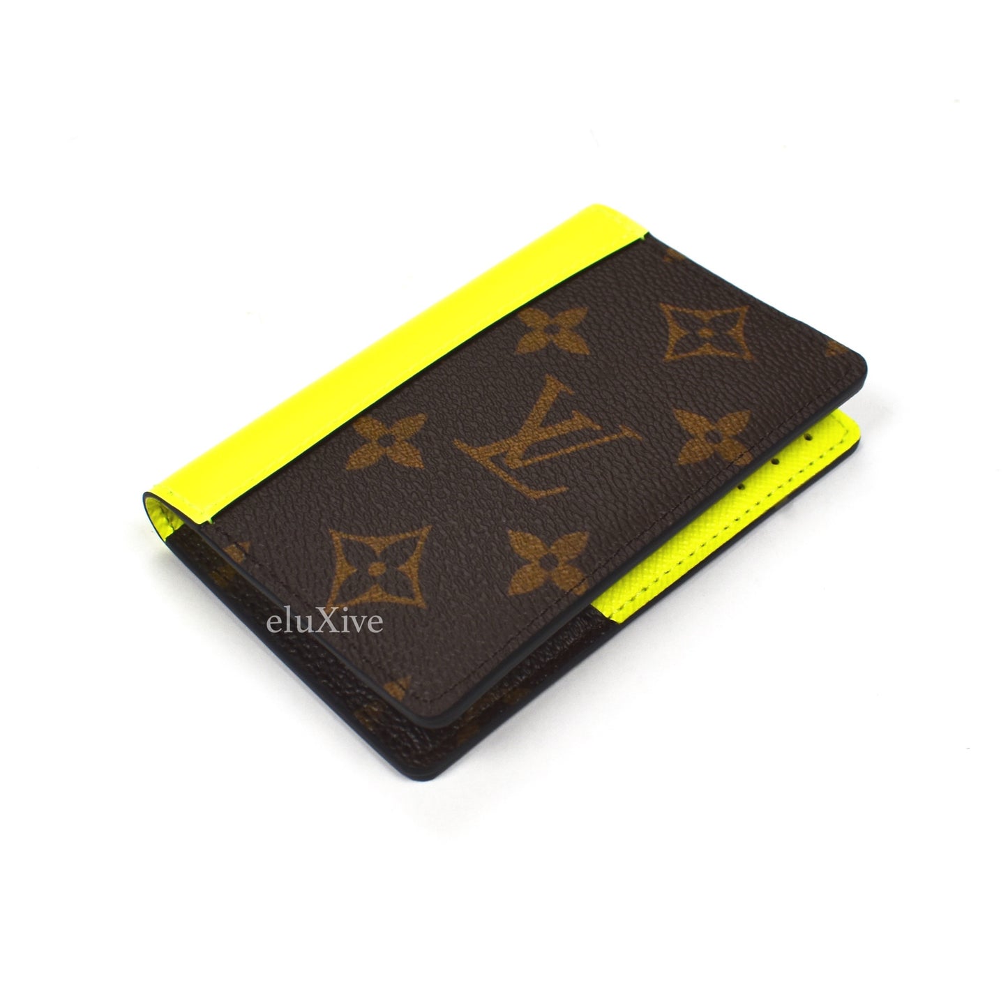 Louis Vuitton - Brown Monogram Macassar Pocket Organizer (Fluo)