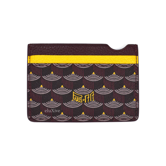 Faure Le Page - Rouge Ivresse / Yellow 4CC Card Holder