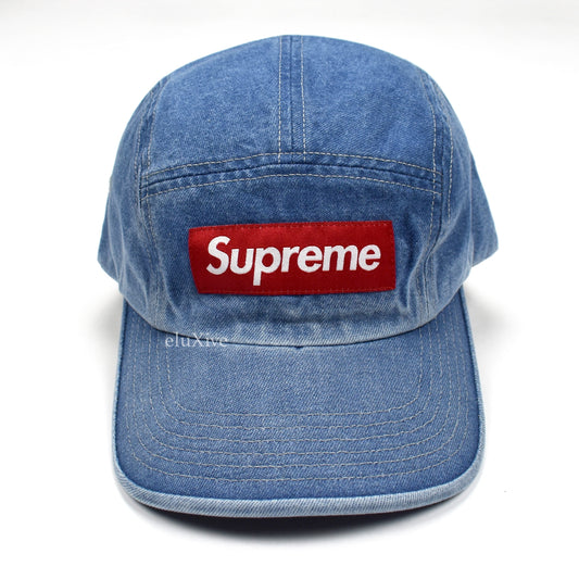 Supreme - Red Box Logo Denim Hat (SS21)