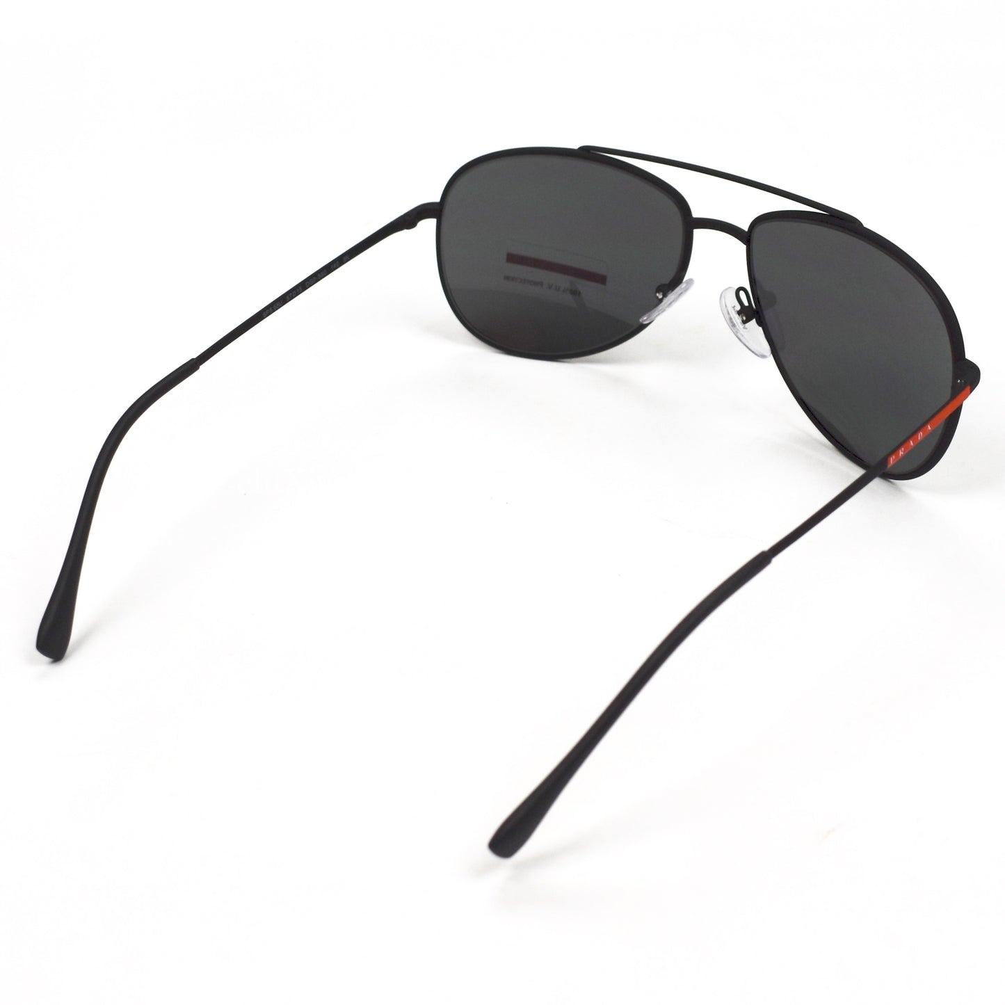 Prada - PS 55US Black Aviator Sunglasses