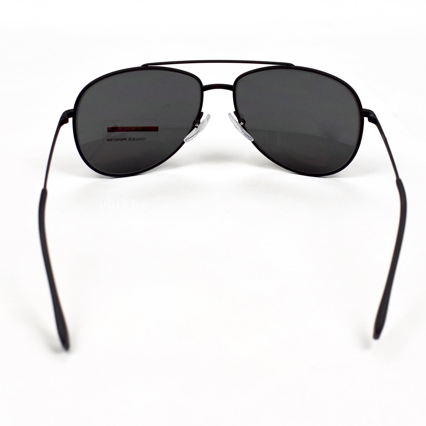 Prada - PS 55US Black Aviator Sunglasses