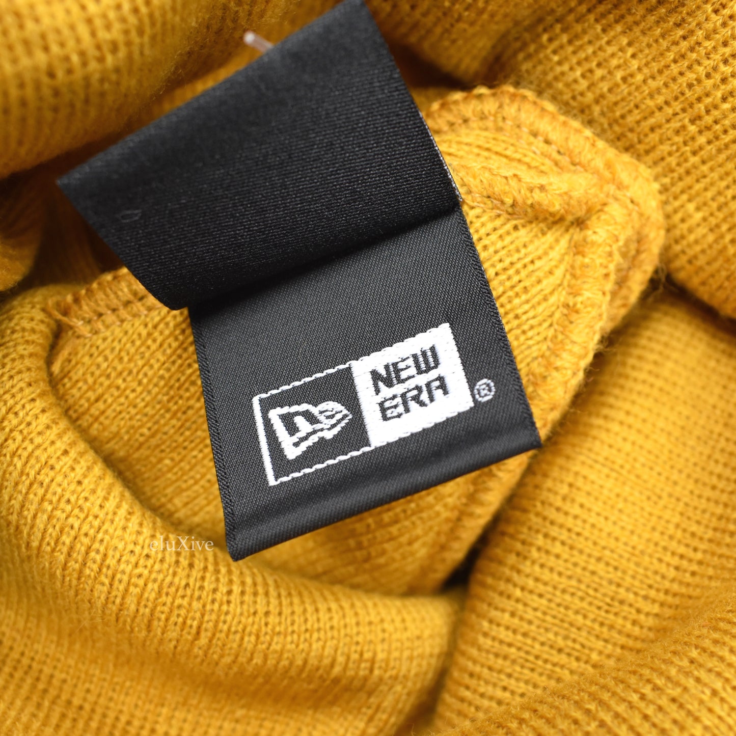 Supreme x New Era - Mustard Box Logo Beanie