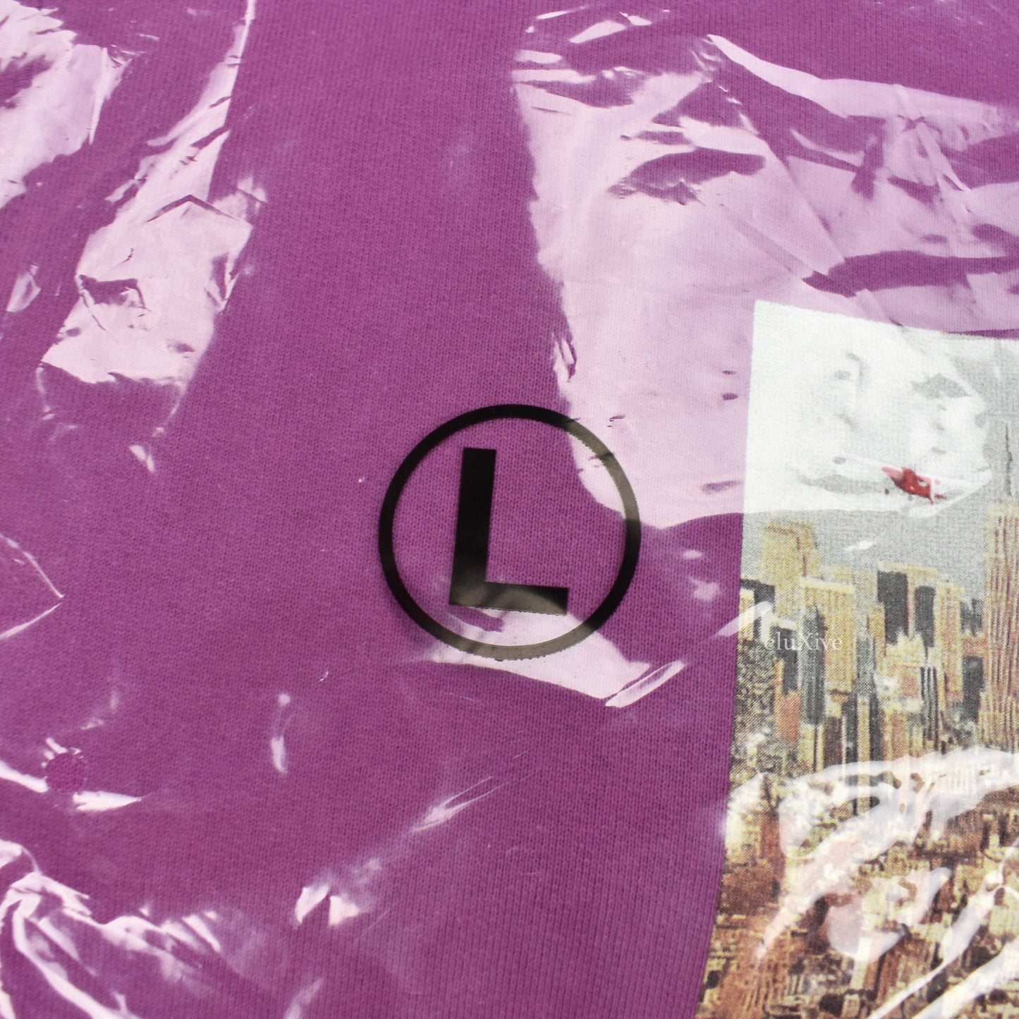 Supreme - Aerial Box Logo Crewneck Sweatshirt (Purple)