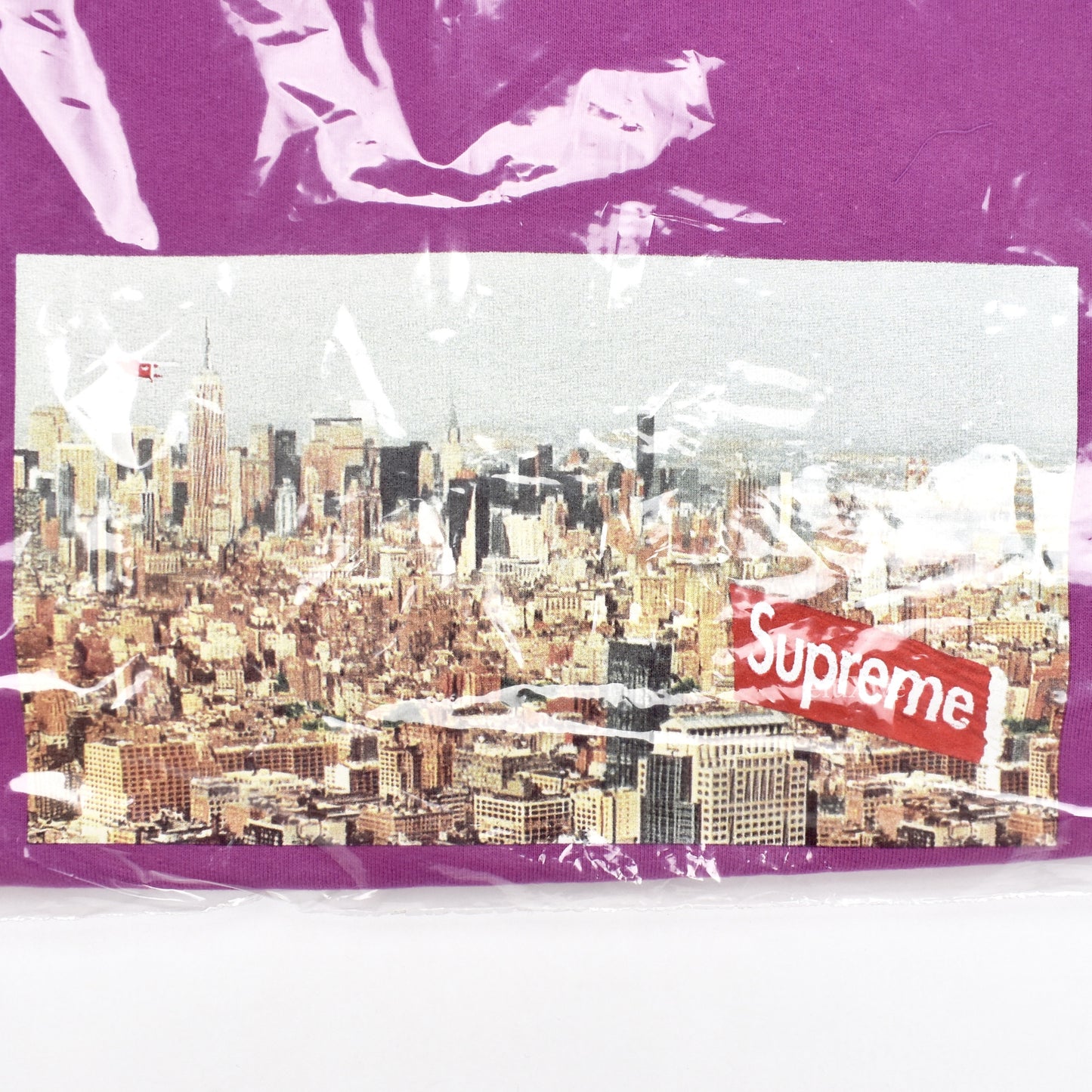 Supreme - Aerial Box Logo Crewneck Sweatshirt (Purple)