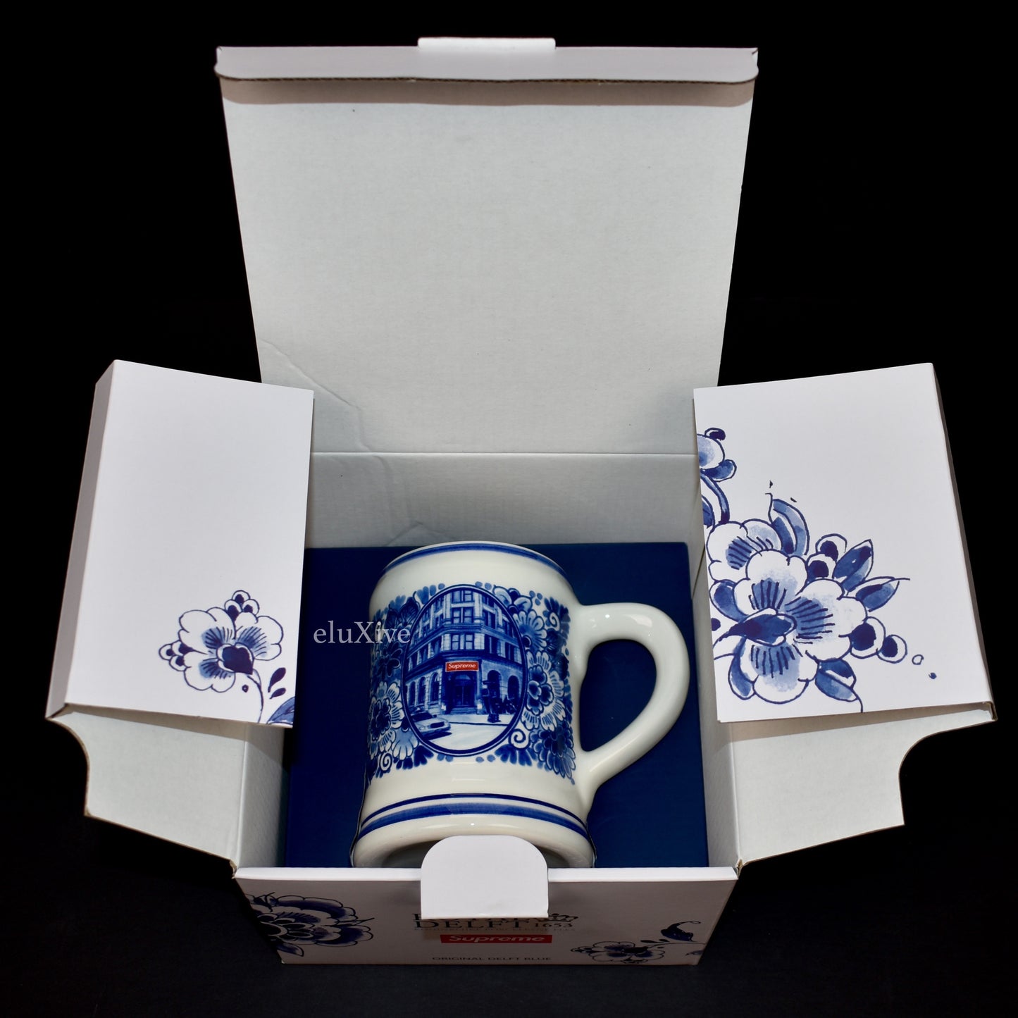 Supreme x Royal Delft - 190 Bowery Box Logo Beer Mug